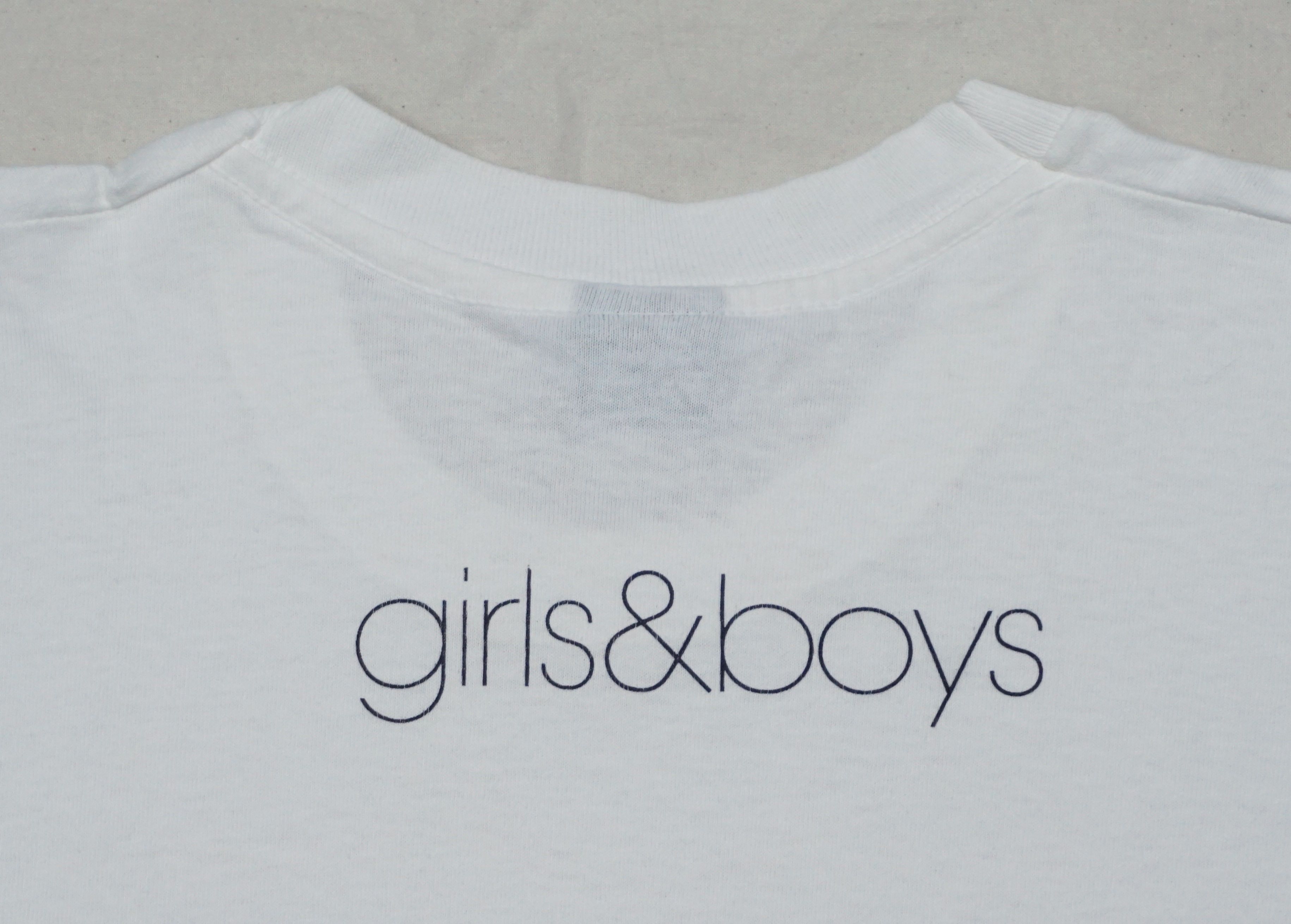Band Tees × Vintage 90's Blur "Girls & Boys" L/S T-Shirts Size US L / EU 52-54 / 3 - 5 Thumbnail