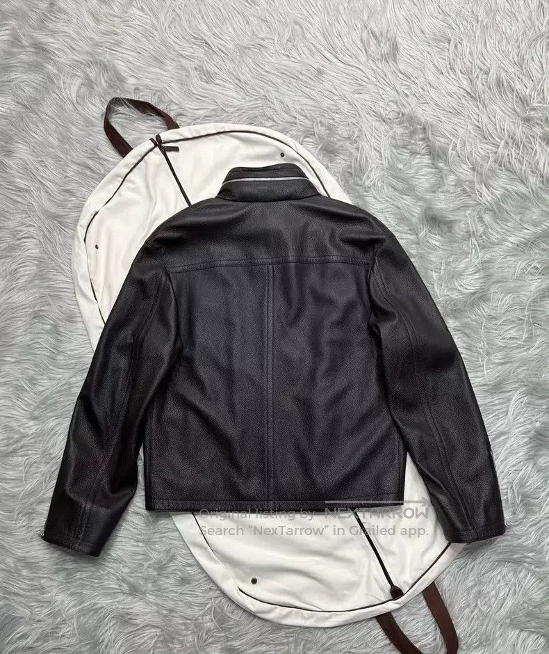 Hermes Hermes Poster Style Hunting Jacket 100% Reindeer Skin Size US M / EU 48-50 / 2 - 5 Thumbnail
