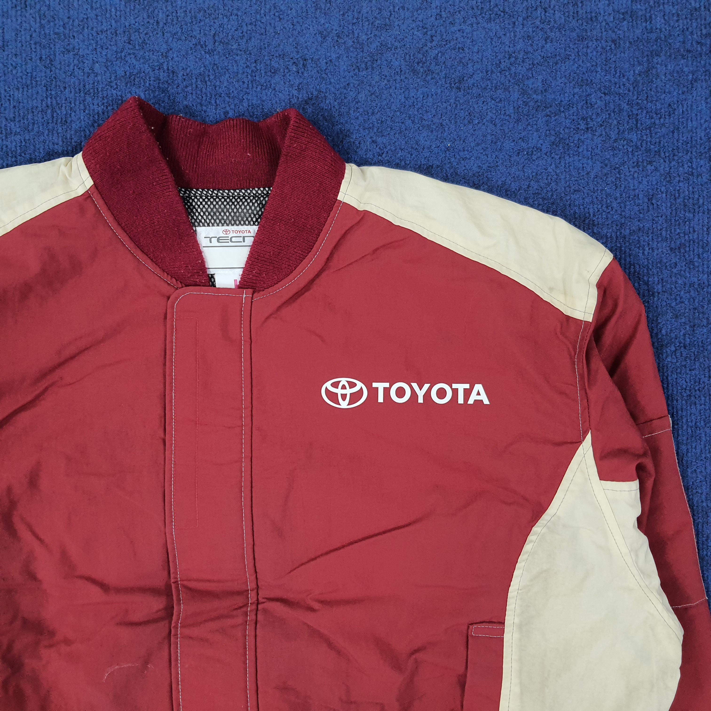 Other Vintage Toyota Tecno Japan Motorsports Racing Jacket C240N18 Size US XL / EU 56 / 4 - 4 Thumbnail