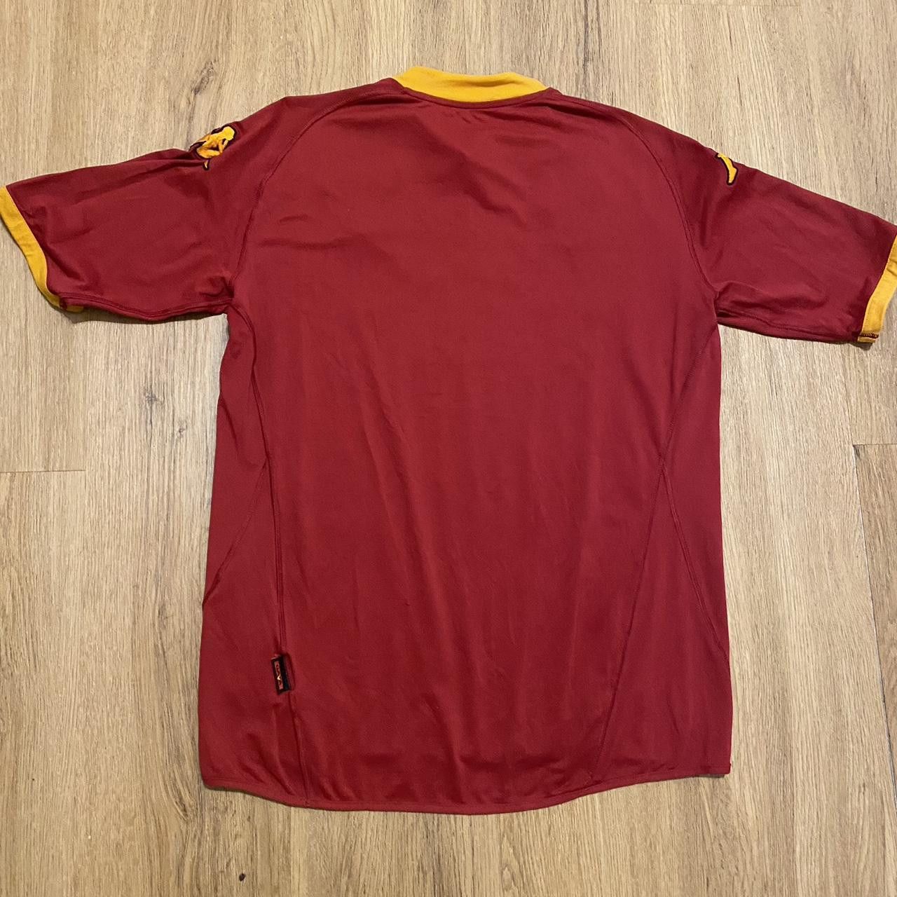 Kappa 2007-08 As Roma Home Wind Kappa Football Shirt Size US S / EU 44-46 / 1 - 2 Thumbnail