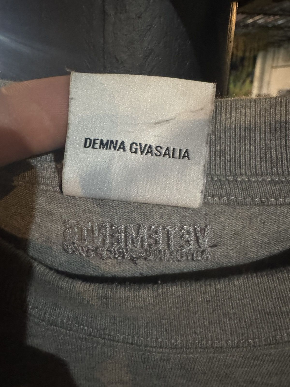 Vetements Vetements, T-shirt, Ikea Big Tag, Size M Size US M / EU 48-50 / 2 - 4 Thumbnail