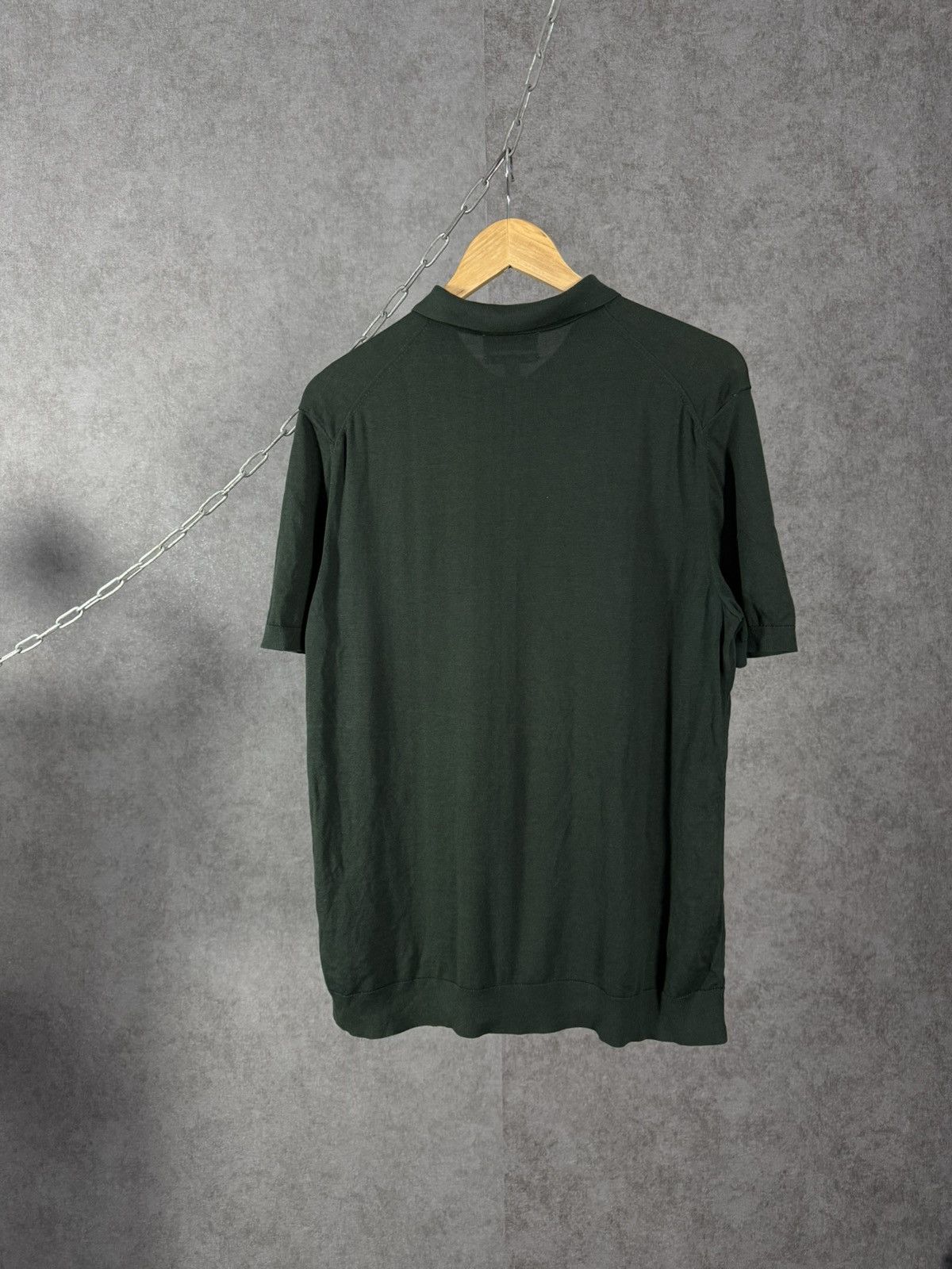 Cos COS designer silk polo tee Size US L / EU 52-54 / 3 - 6 Thumbnail