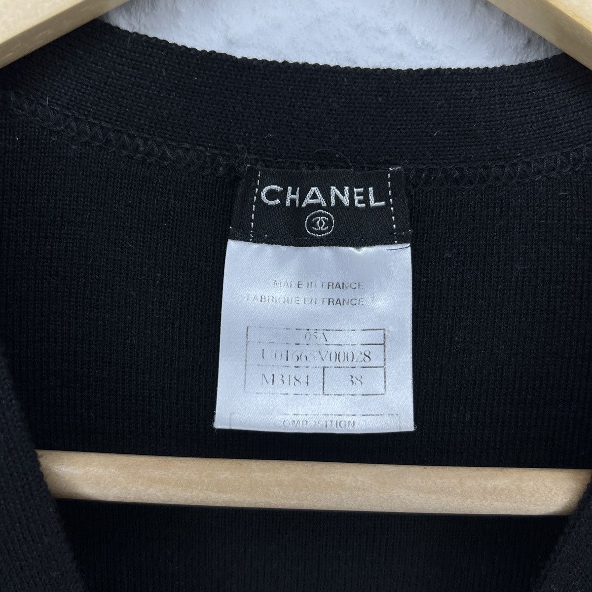 Chanel Chanel Uniform Cardigan Jumper Sweater Knitwear Wool Logo Size S / US 4 / IT 40 - 6 Thumbnail