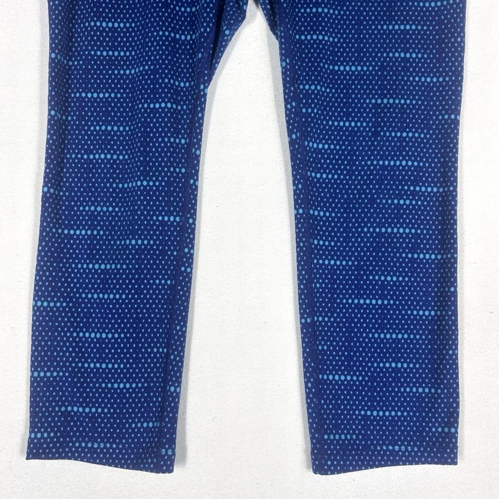 Nike Nike Dri Fit Running Leggings Womens XL Blue Ankle Yoga Sport Athleisure Pockets Moisture Wicking Reflective Adventure Size 40" / US 18 - 3 Thumbnail