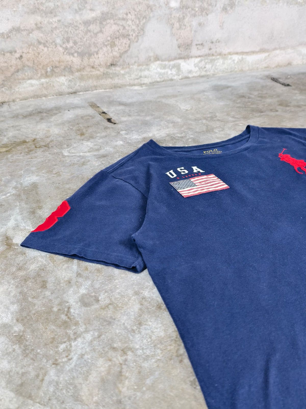 Polo Ralph Lauren × Vintage Polo Ralph Lauren T-Shirt Size US L / EU 52-54 / 3 - 13 Thumbnail