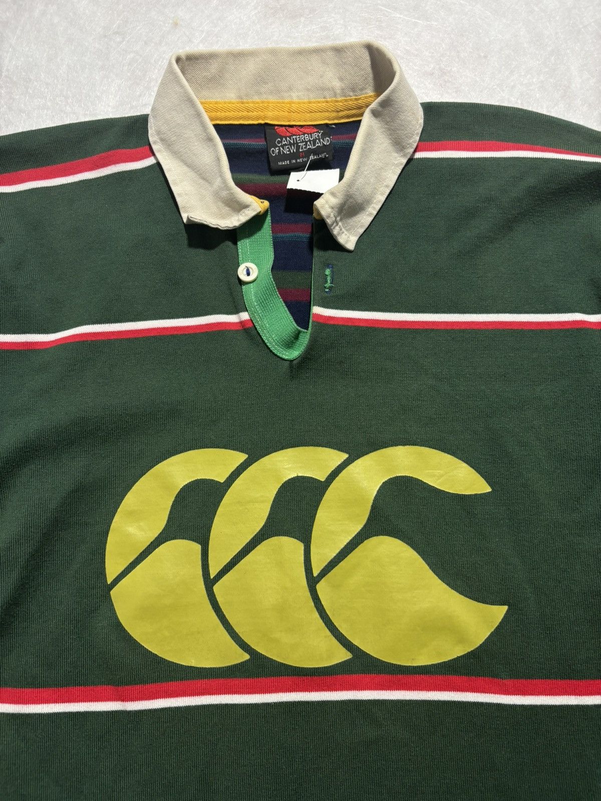Canterbury of New Zealand Vintage Canterbury Uglies Polo Rugby Shirt Size US M / EU 48-50 / 2 - 3 Thumbnail