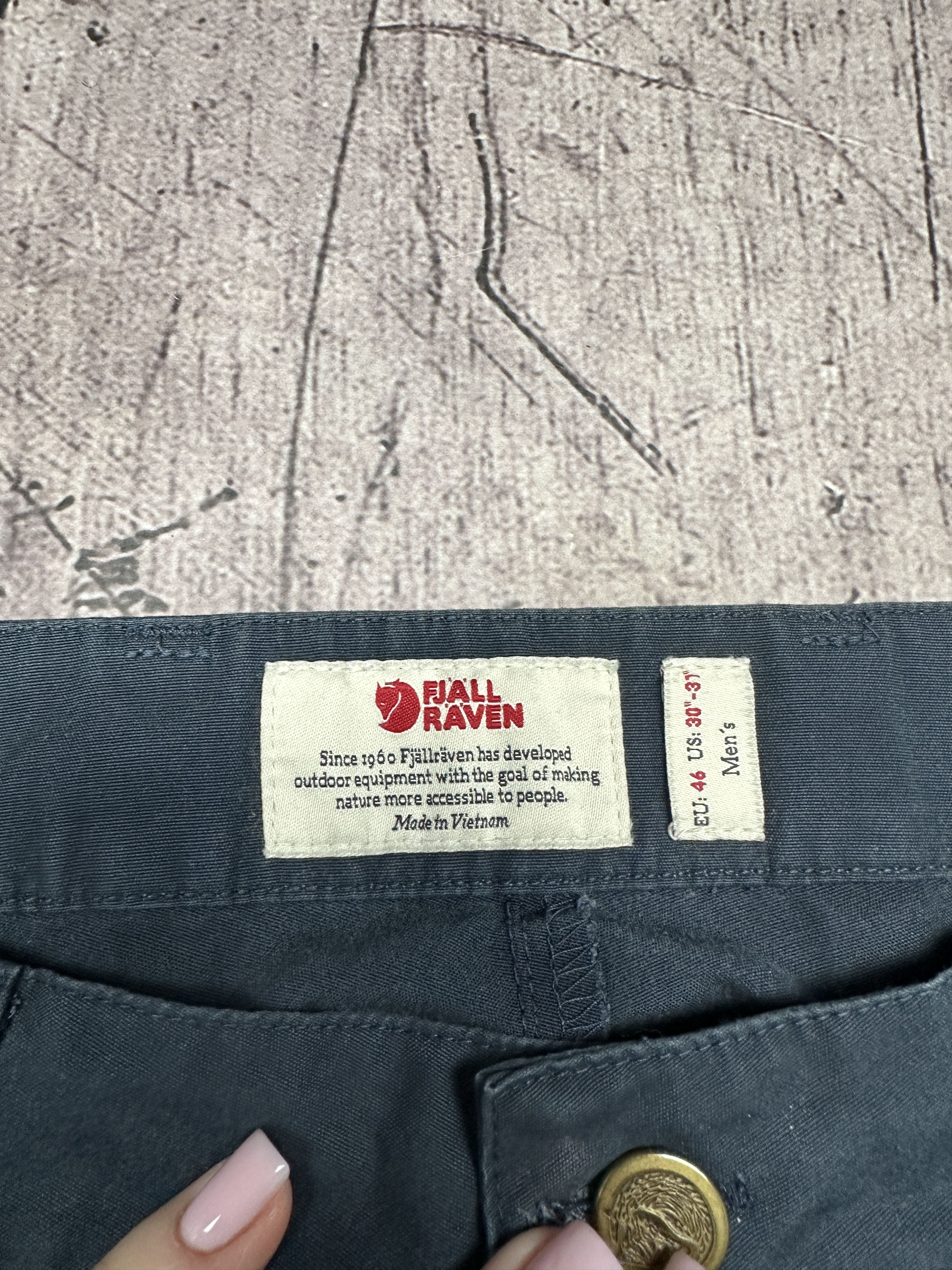 Fjallraven Fjalraven G1000 Mens Outdoor Cargo Pants Size US 30 / EU 46 - 4 Thumbnail