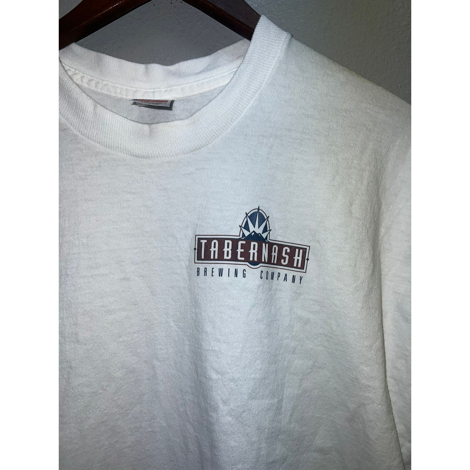 Fruit Of The Loom Vintage Beer Shirt Tabernash Munich Dark Lager Tee 90s XL Size US XL / EU 56 / 4 - 3 Thumbnail