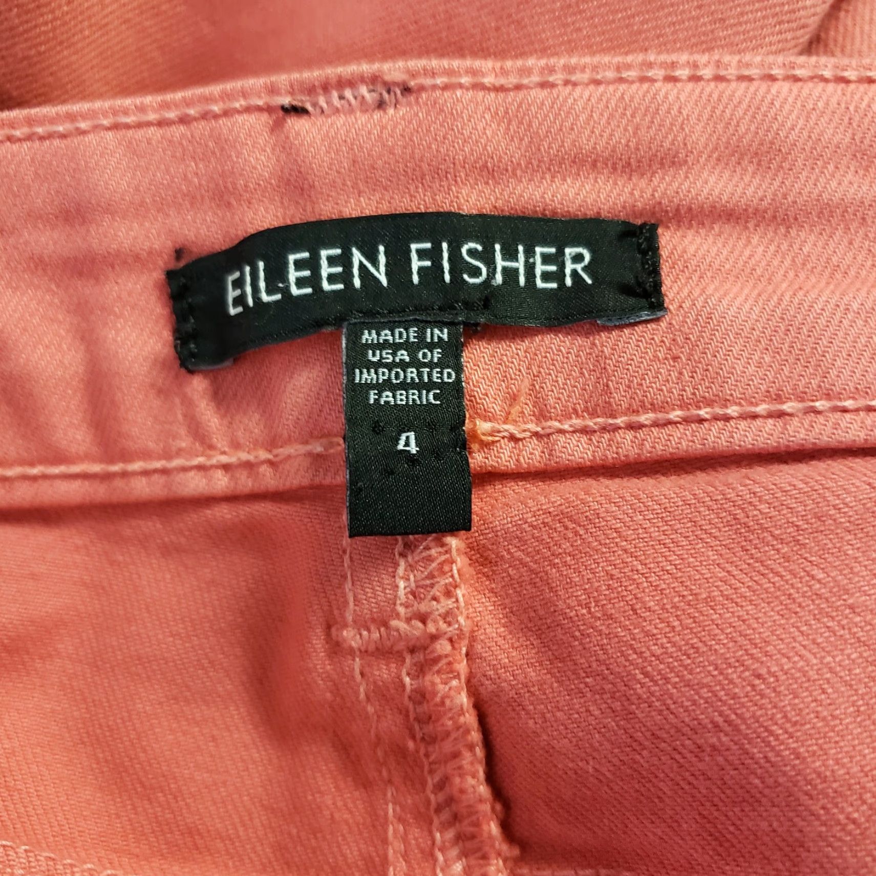 Eileen Fisher Eileen Fisher Womens Skinny Jeans Sz 4 Pink Mid Rise Organic Cotton Jeans Ladies Skinny Pink 4 Womens Mens? Size 27" / US 4 / IT 40 - 7 Thumbnail