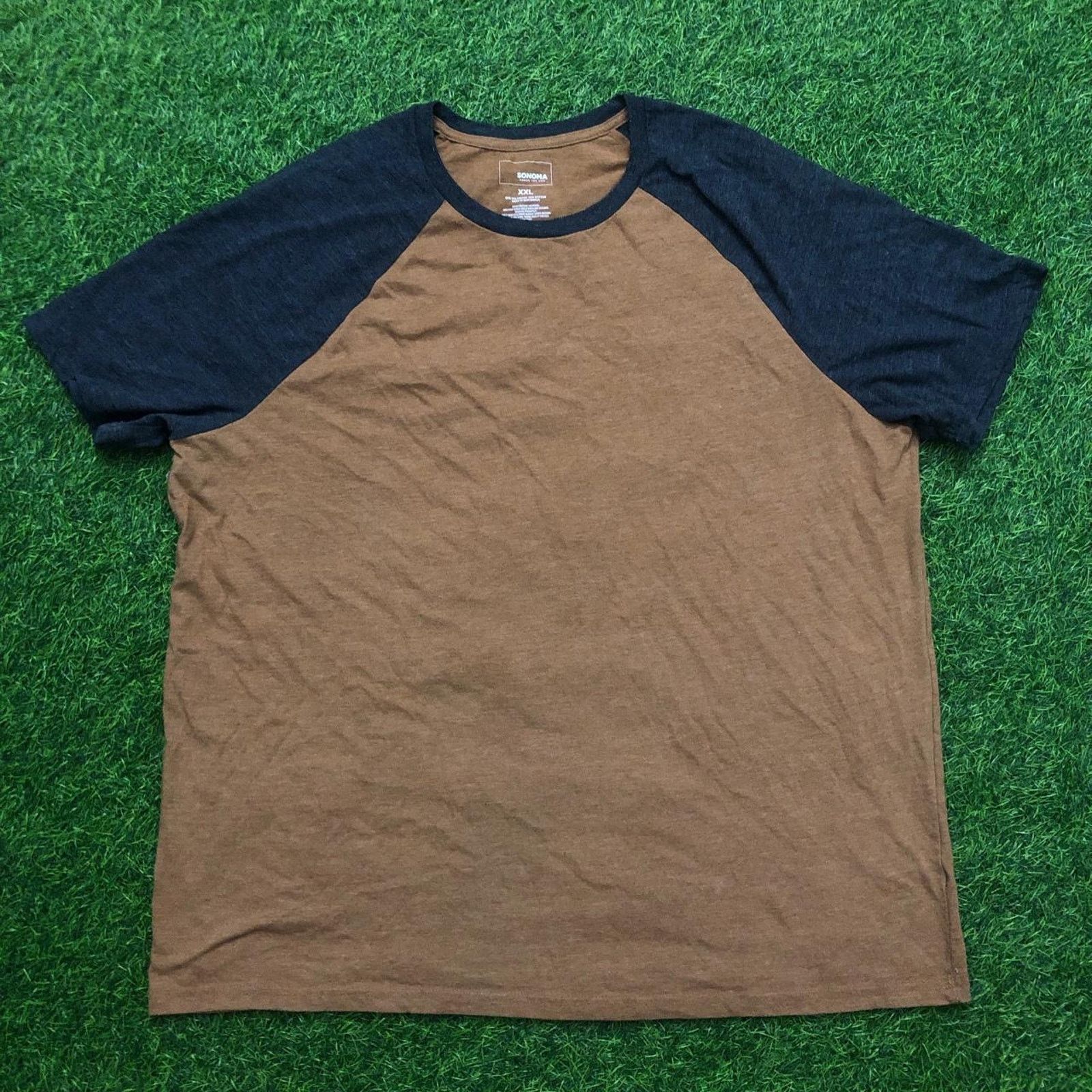 Sonoma Men’s Khaki/Navy Two Tone Sonoma Tee Size US XXL / EU 58 / 5 - 1 Thumbnail