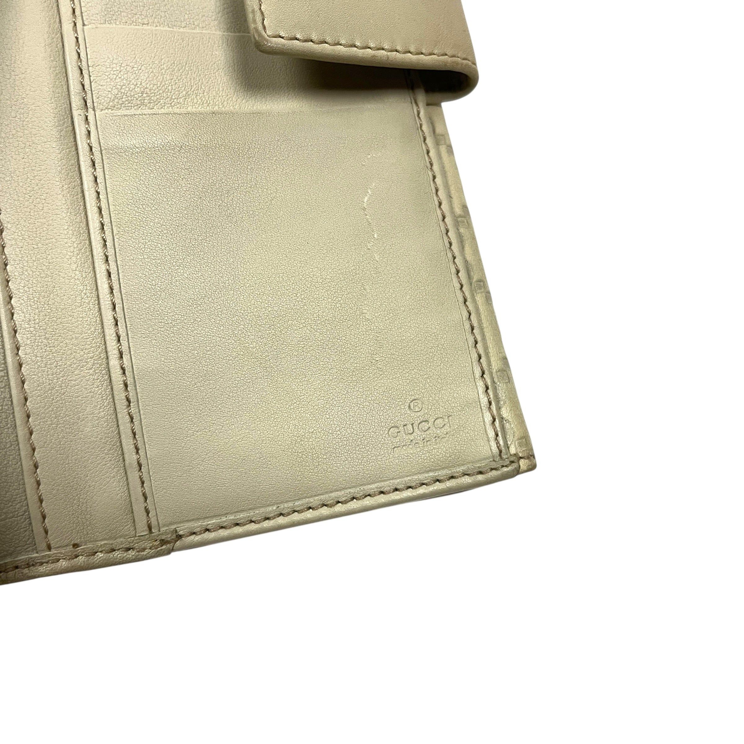 Gucci Gucci Guccissima Continental Horsebit Wallet - O/S Size ONE SIZE - 5 Thumbnail