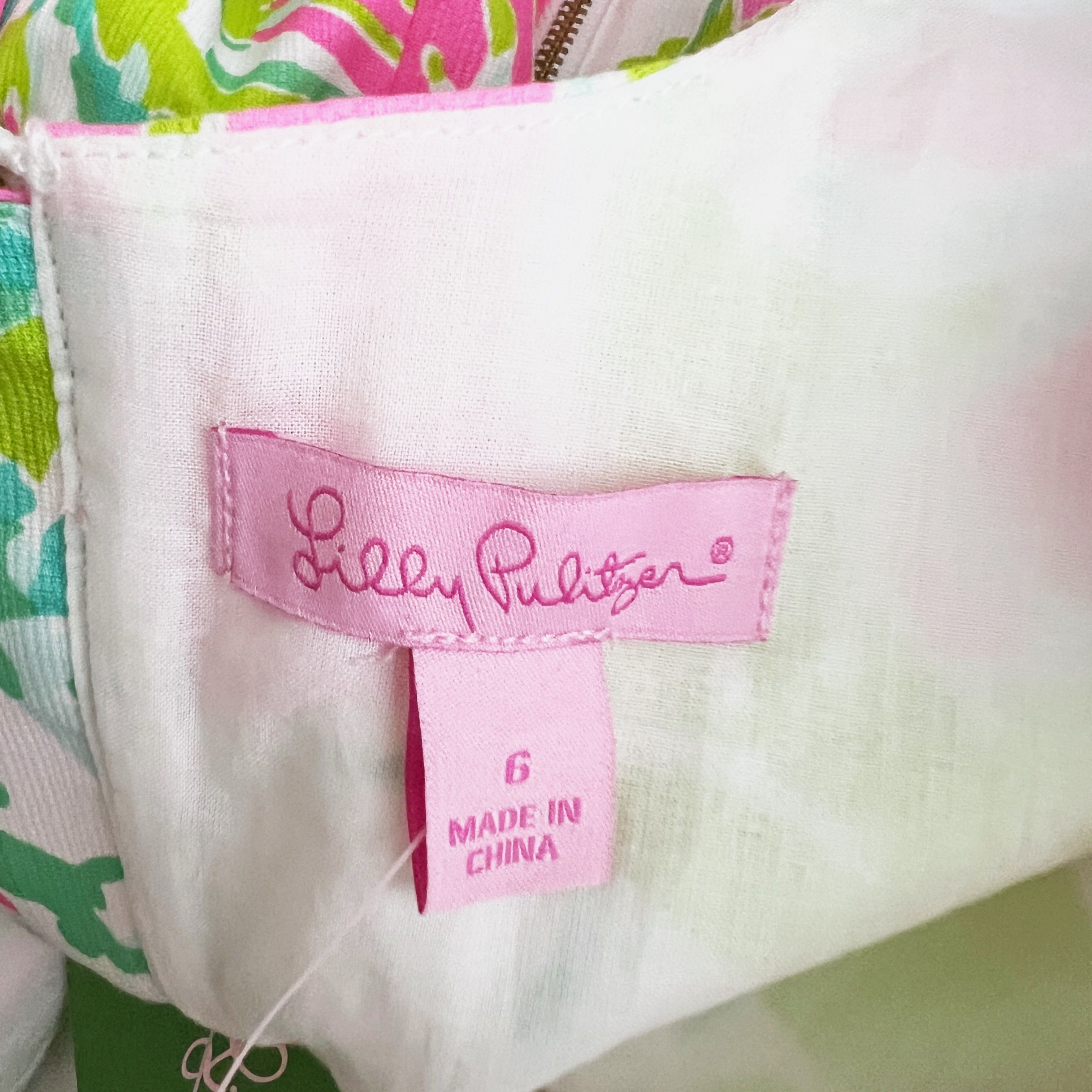 Lilly Pulitzer NEW Lilly Pulitzer Cathy Shift Sleeveless Size M / US 6-8 / IT 42-44 - 3 Thumbnail