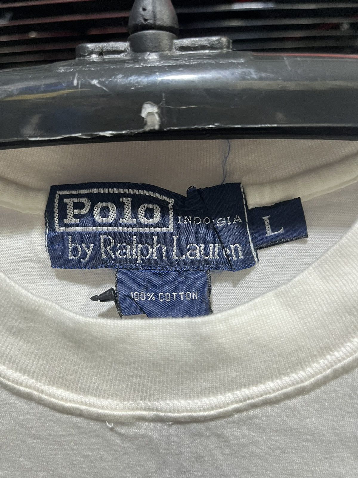 Polo Ralph Lauren Polo Ralph Lauren Big Pony Tee Logo 90s Size US L / EU 52-54 / 3 - 4 Thumbnail