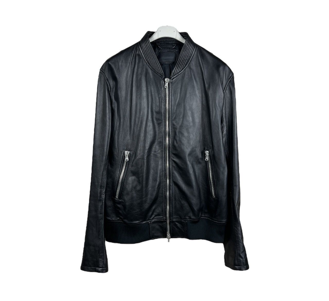 Diesel Black Gold Diesel Black Gold lambskin leather 5 zip jacket luxury Size US L / EU 52-54 / 3 - 1 Thumbnail