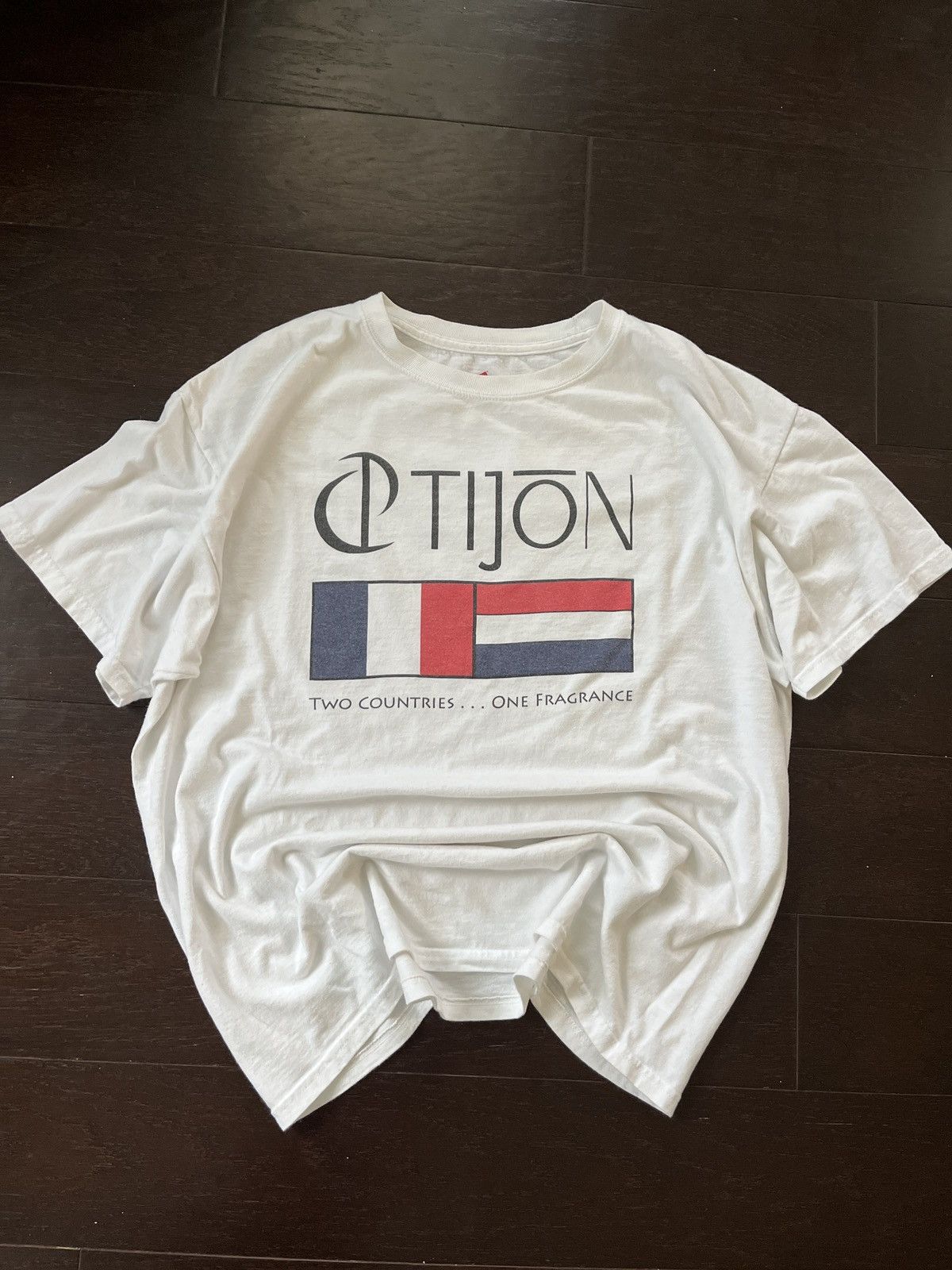 Other 📌 Vintage fragrance tee shirt French Dp Tijon Size US L / EU 52-54 / 3 - 1 Thumbnail