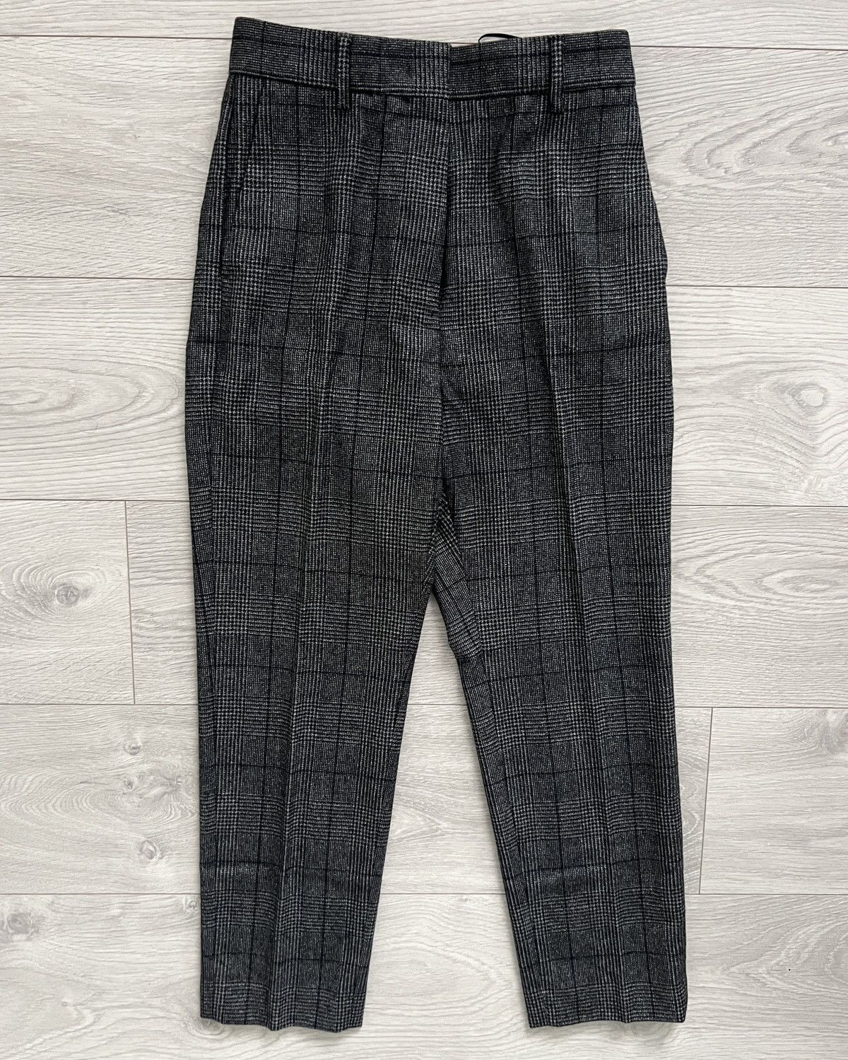 Jil Sander Jil Sander Womens 2017 Wool Check Trousers Size 26" / US 2 / IT 38 - 1 Preview