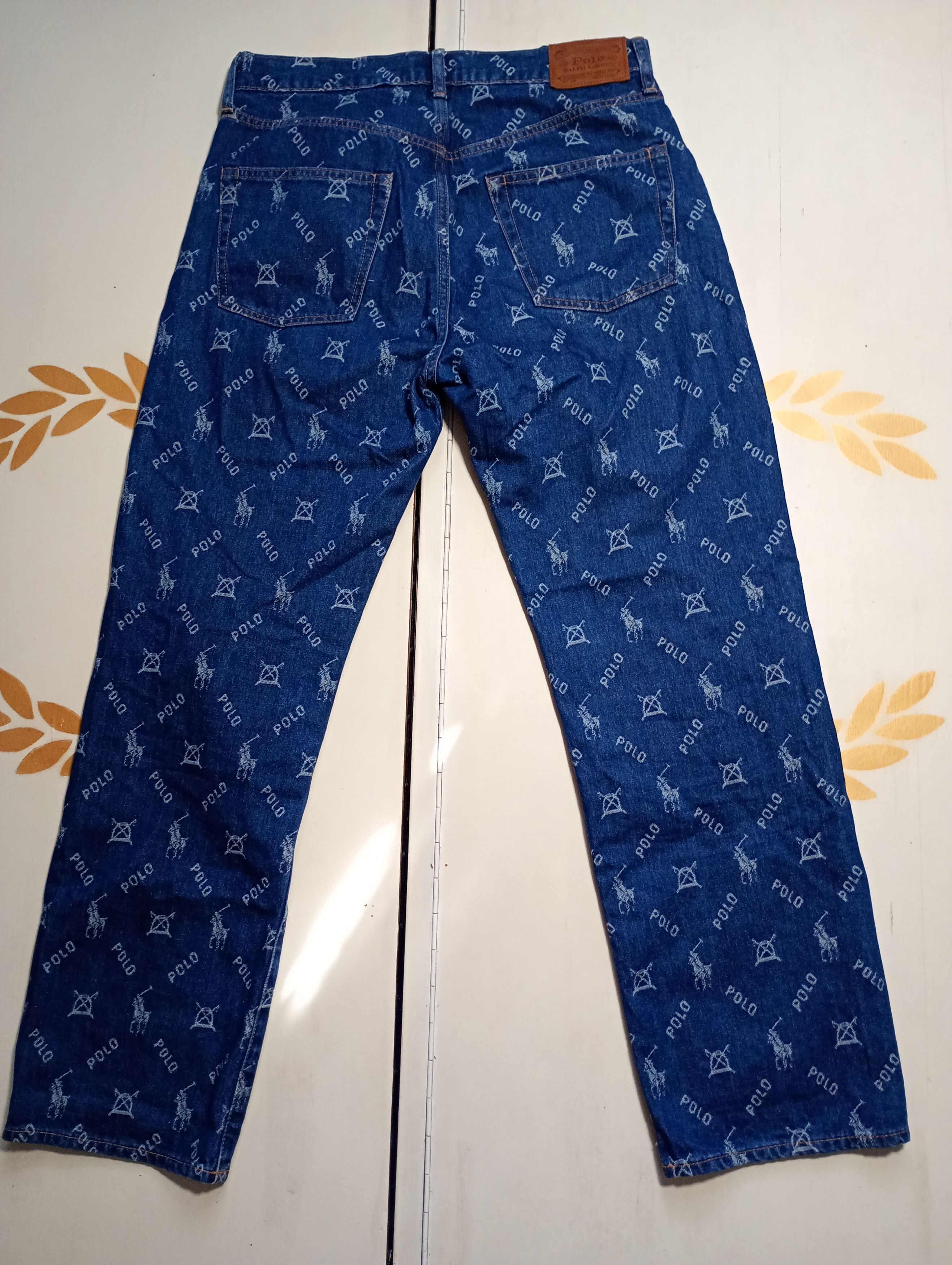Polo Ralph Lauren Polo Ralph Lauren Monogram Jeans Size 28 Size US 28 / EU 44 - 11 Thumbnail