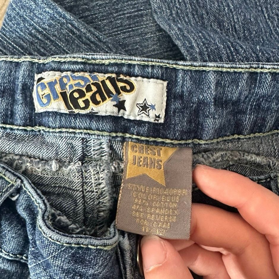 Other crest jeans blue star detail jeans Size 28" / US 6 / IT 42 - 5 Thumbnail
