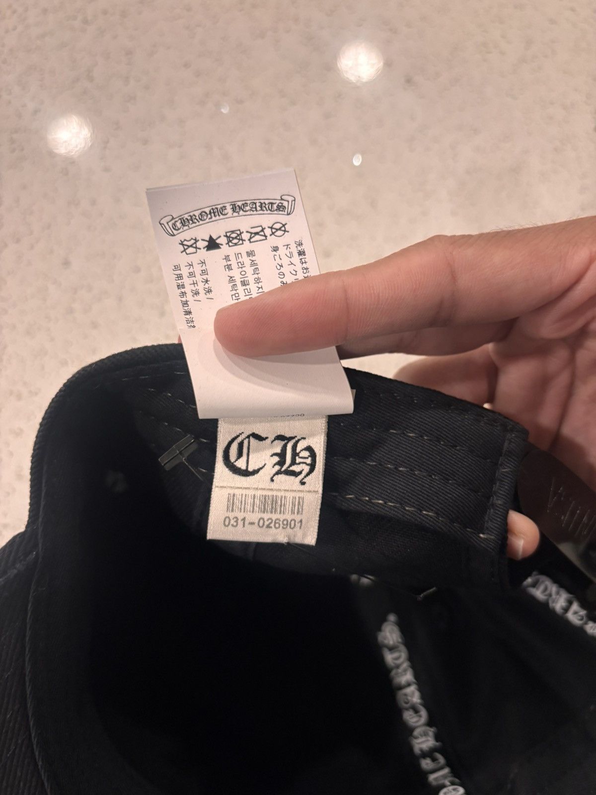 Chrome Hearts Chrome Hearts RS3 Baseball Hat Size ONE SIZE - 4 Thumbnail