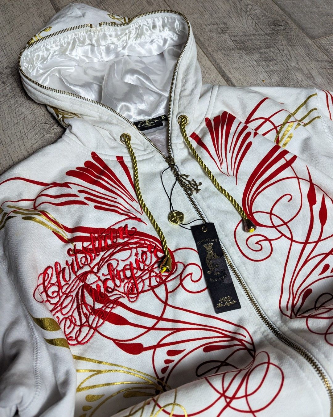Christian Audigier NEW CHRISTIAN AUDIGIER zip-up by Ed Hardy Size US XL / EU 56 / 4 - 5 Thumbnail