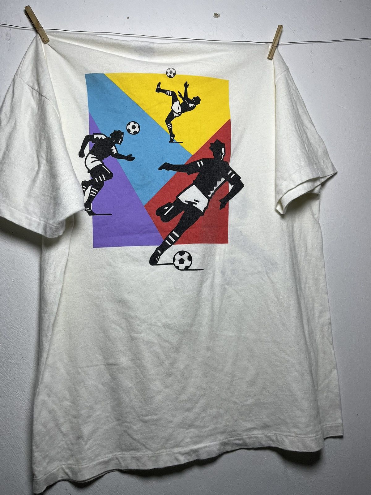 Vintage ⚽️ Vintage FIFA World Cup Tee – Classic Football Vibes! Size US L / EU 52-54 / 3 - 3 Thumbnail