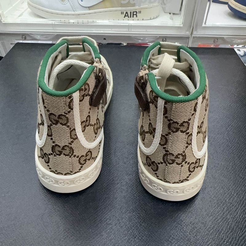 Gucci Gucci 1977 Fashion High-Top Kids Sneakers - Size US 5 / EU 37 - 3 Thumbnail