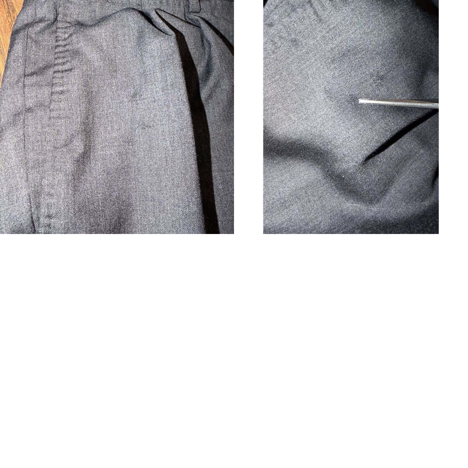 Ermenegildo Zegna Ermenegildo Zegna Pants Men 36x31 Wool Dress Dark Gray Mens Size US 36 / EU 52 - 10 Thumbnail