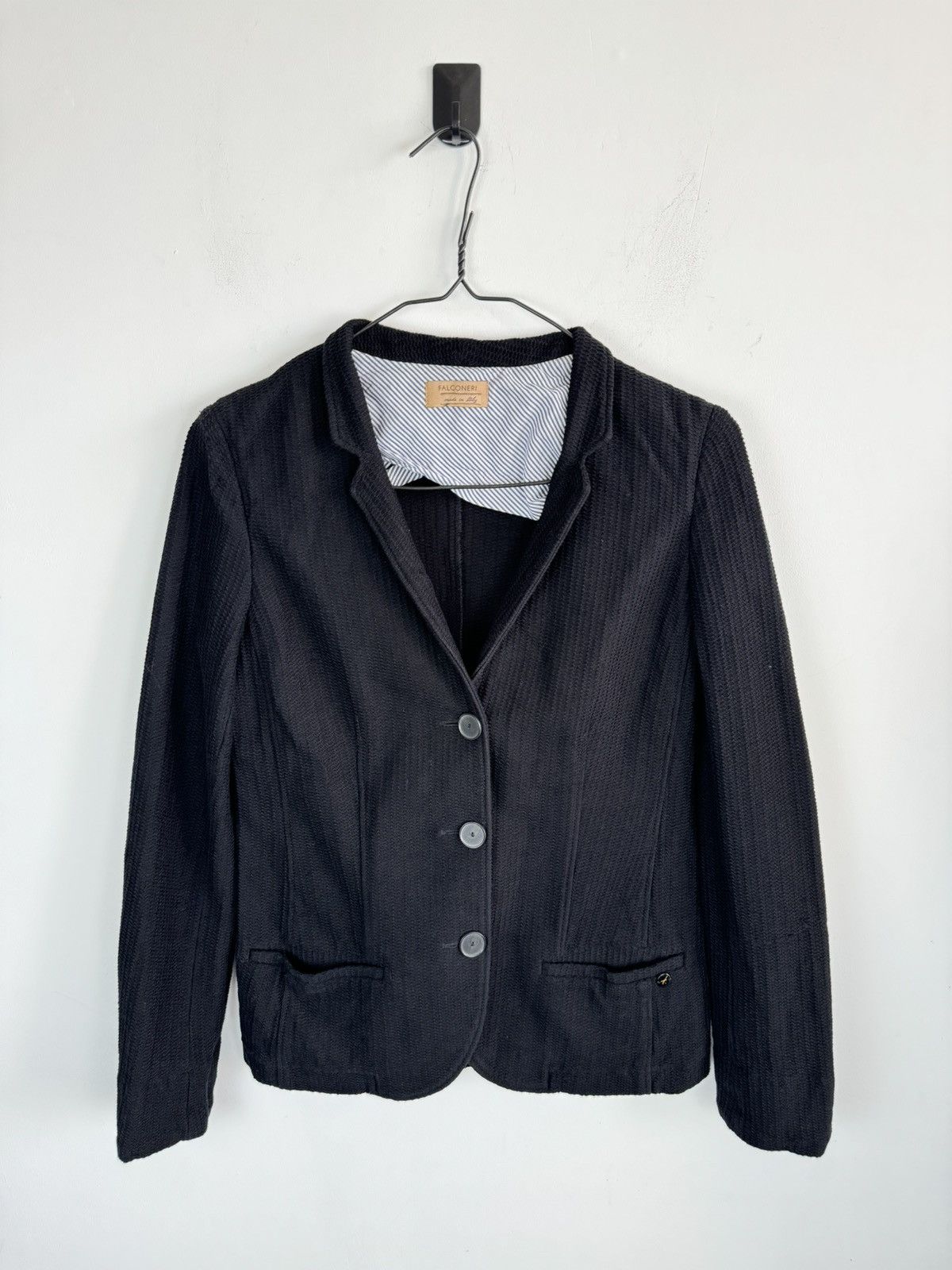 Vintage Woman’s Falconeri Cotton Blazer Size M / US 6-8 / IT 42-44 - 1 Thumbnail