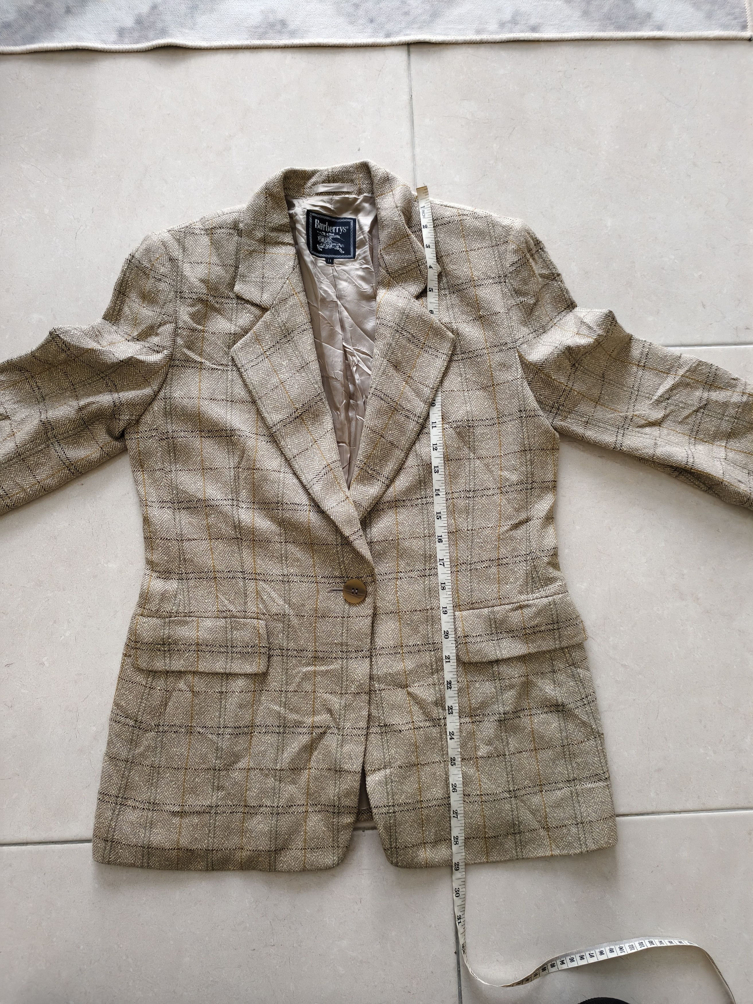 Burberry × Burberry Prorsum × Vintage 🔥STEALS🔥Very Rare Vintage Burberry Silk Lining Coat Size S / US 4 / IT 40 - 10 Thumbnail