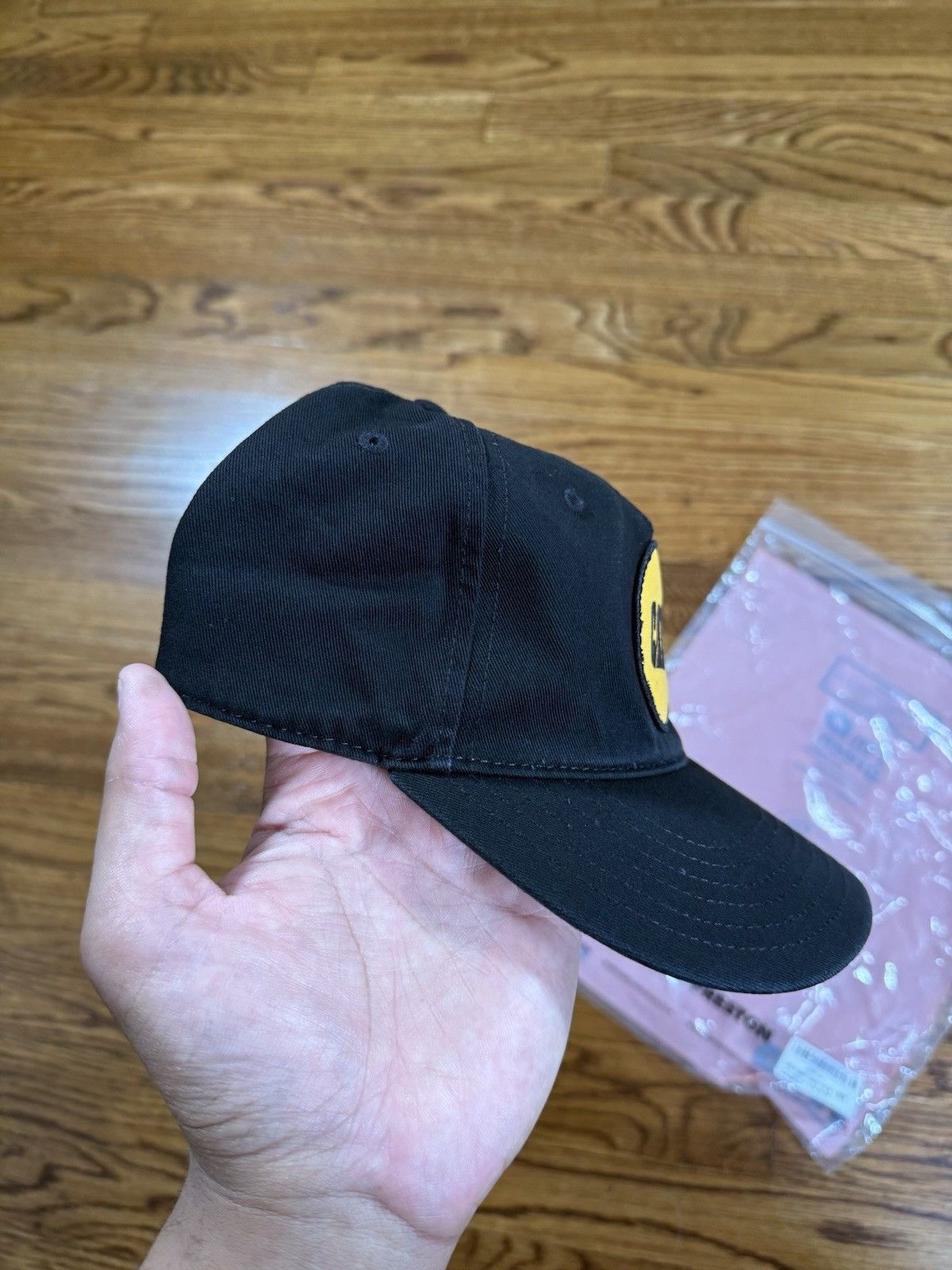 Heron Preston Heron Preston x Caterpillar Patch Baseball Cap Black OS NWT Size ONE SIZE - 5 Thumbnail