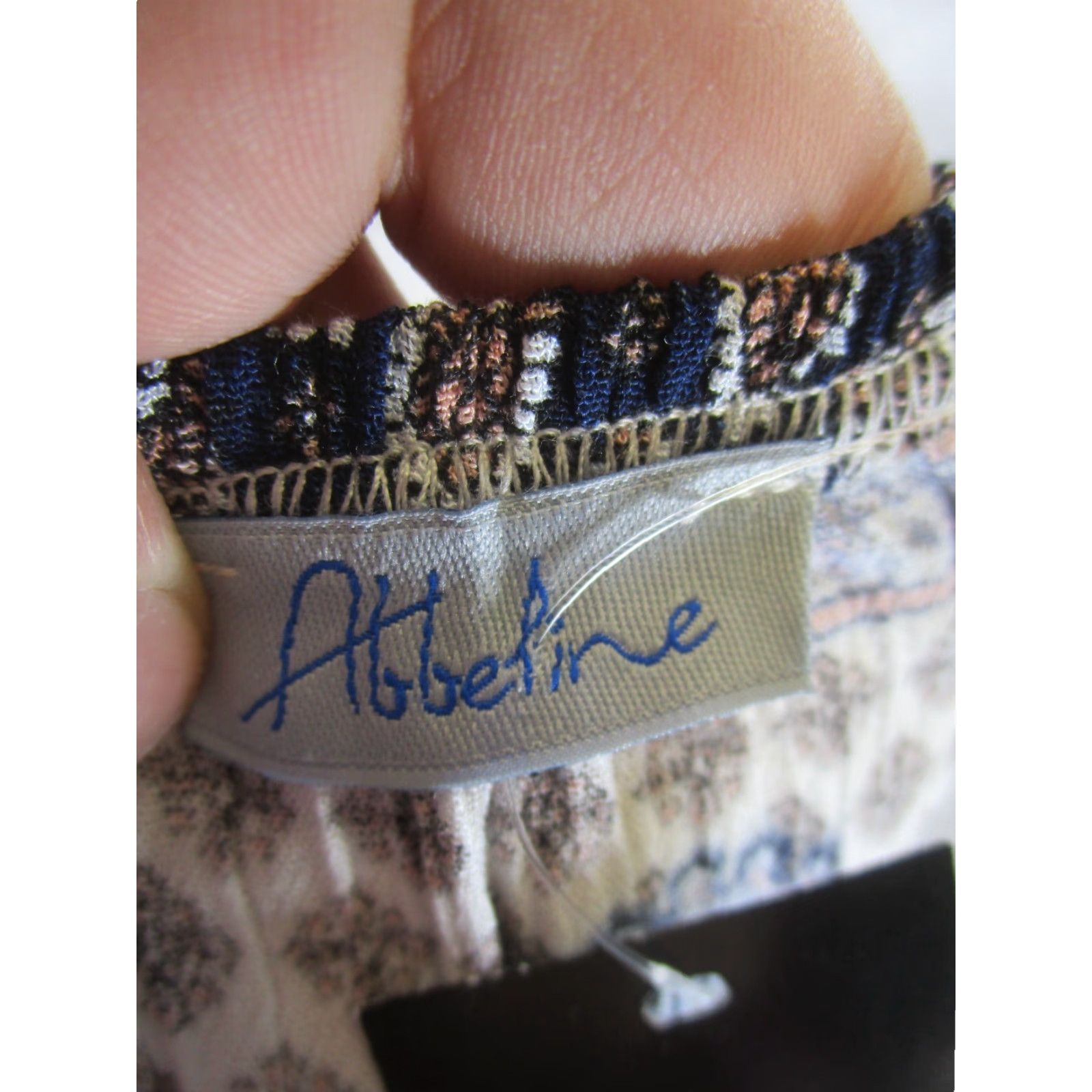 Vintage VINTAGE Abbeline Mini Dress Womens XS Blue Paisley Short Sleeved Size 26" / US 2 / IT 38 - 7 Thumbnail