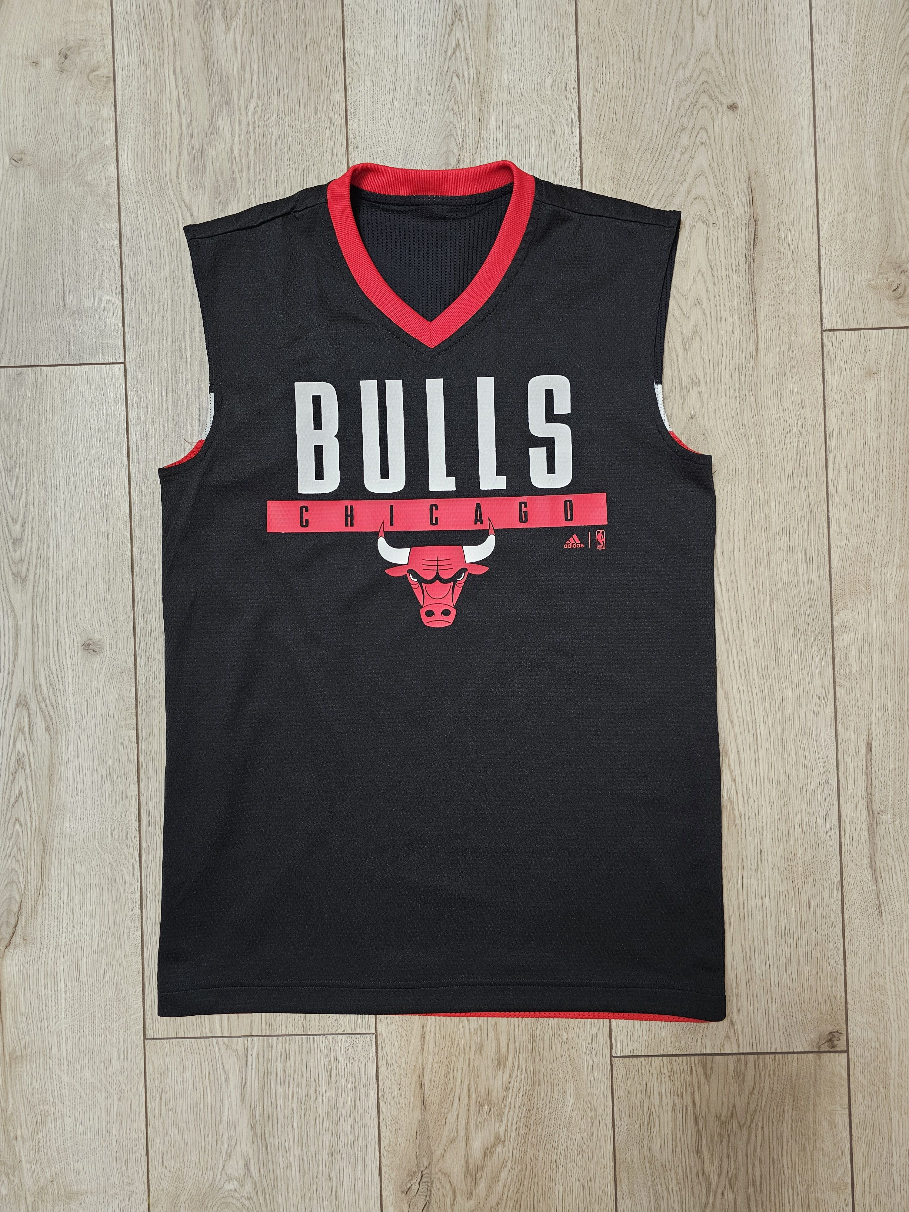 NBA CHICAGO BULLS JERSEY TWO SIDES TRAINIG BASKETBALL SHIRT Size US S / EU 44-46 / 1 - 1 Thumbnail