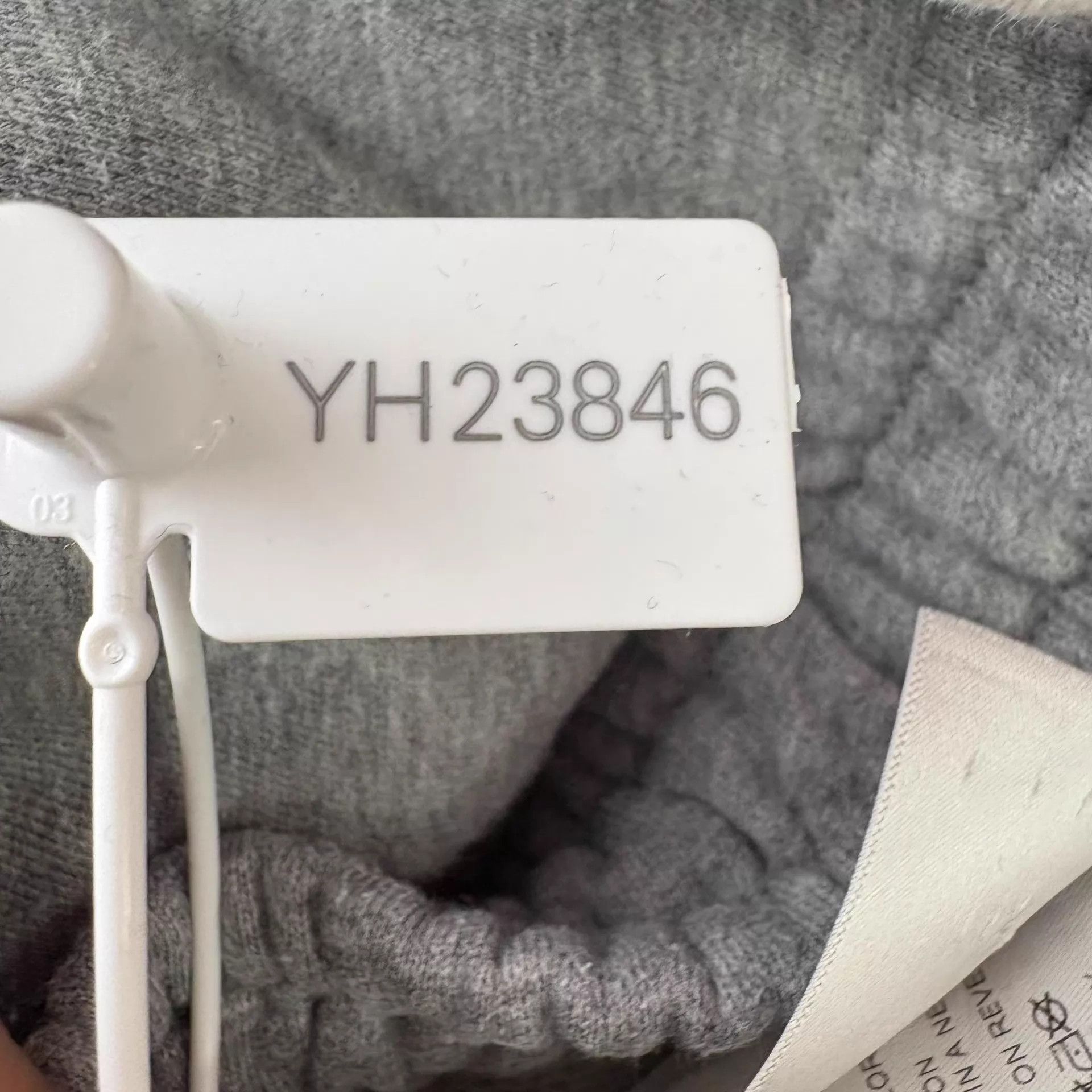 Celine CELINE SS22 Women's Gray Logo Embro Drawstring XL sweats Size 30" / US 8 / IT 44 - 6 Thumbnail