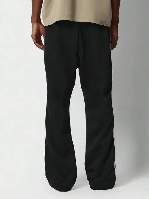 Japanese Brand Flare fit casual pants drawcords Size US 32 / EU 48 - 2 Thumbnail