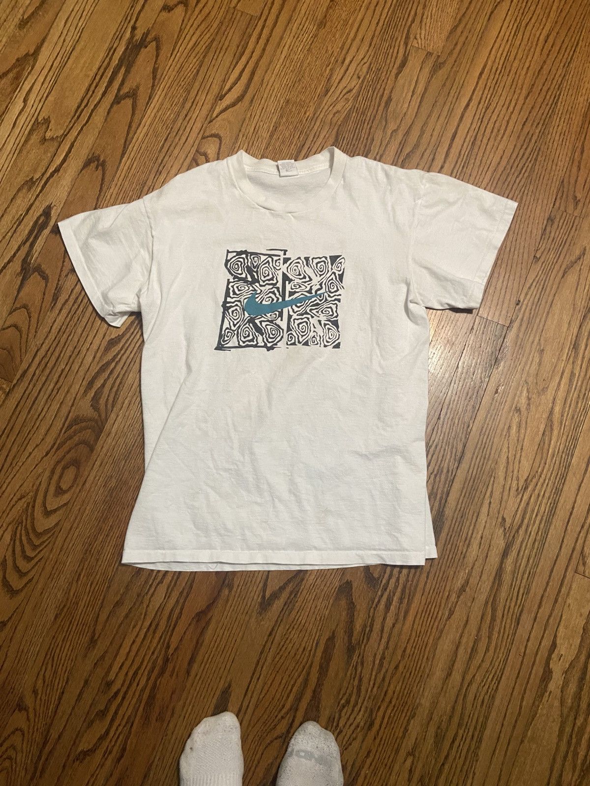 Nike × Vintage Vintage Nike t shirt Size US XL / EU 56 / 4 - 1 Thumbnail
