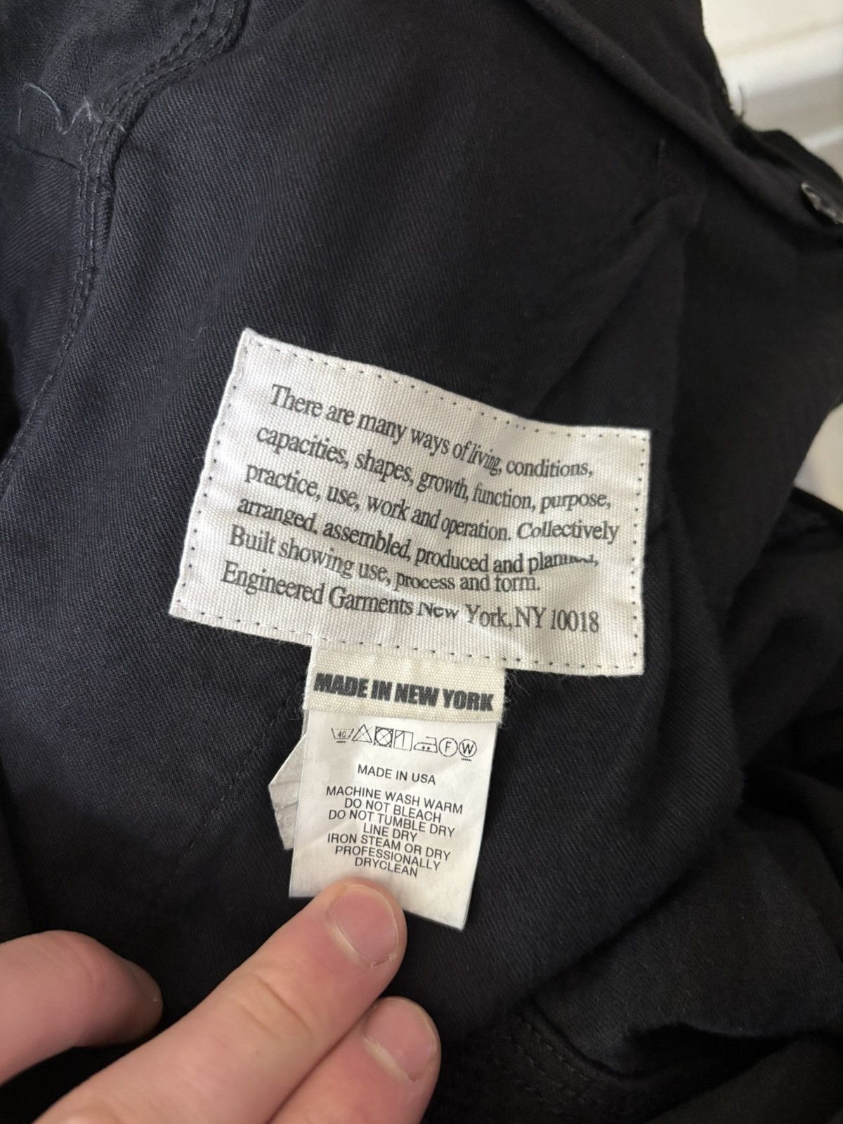 Engineered Garments Engineered Garment Corduroy Carpenter Pants Size US 34 / EU 50 - 10 Thumbnail