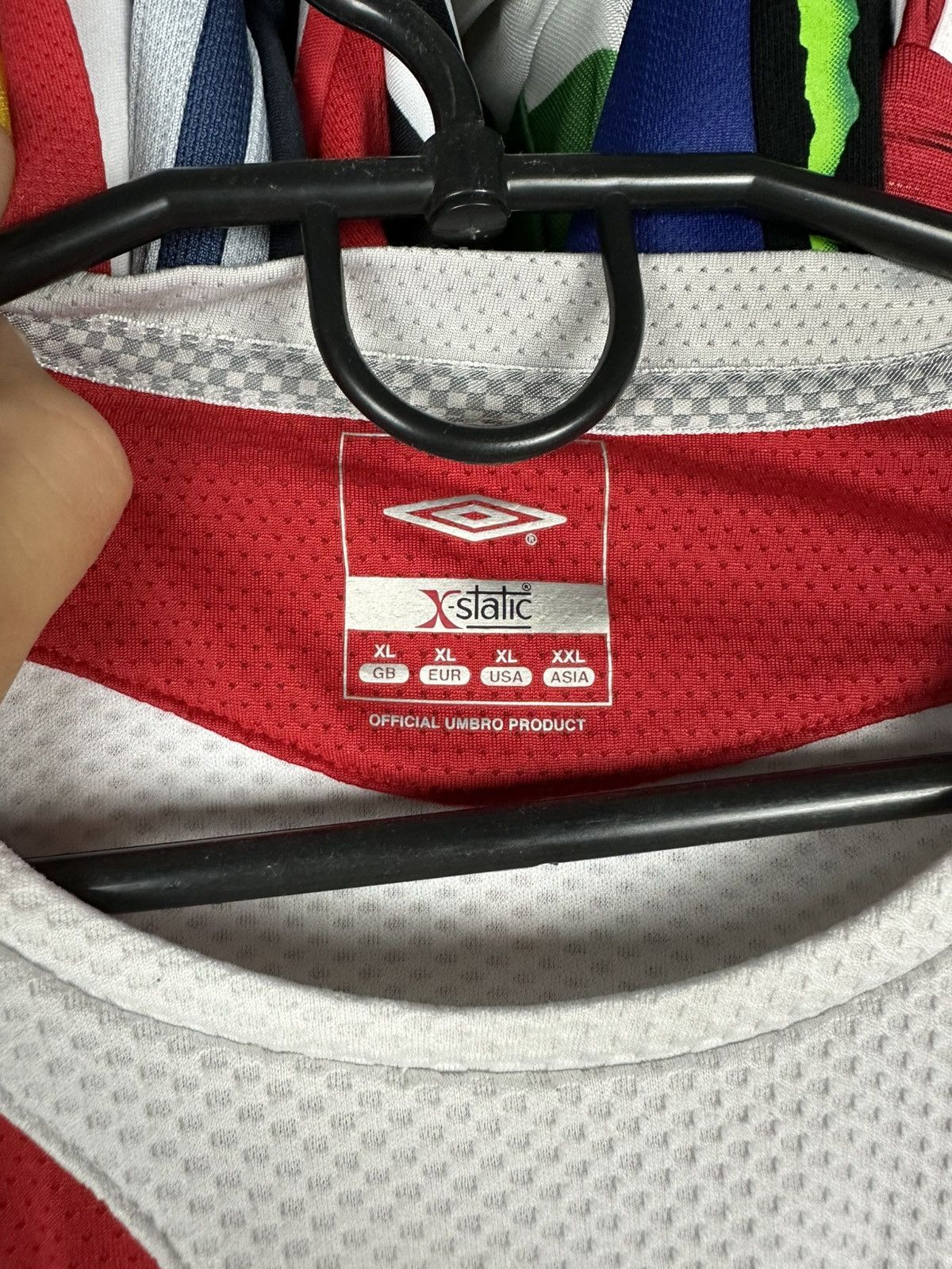 Umbro England 2005 2007 Soccer Football Shirt Jersey Umbro Size US XL / EU 56 / 4 - 4 Thumbnail