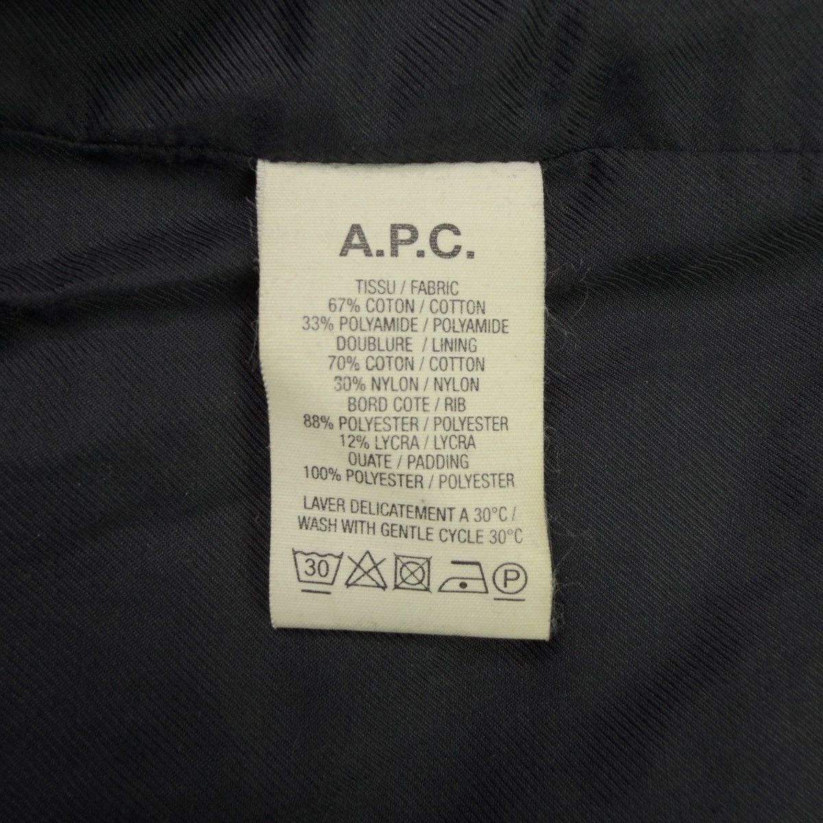 A.P.C. A.P.C. BLACK BOMBER JACKET Size US L / EU 52-54 / 3 - 4 Thumbnail