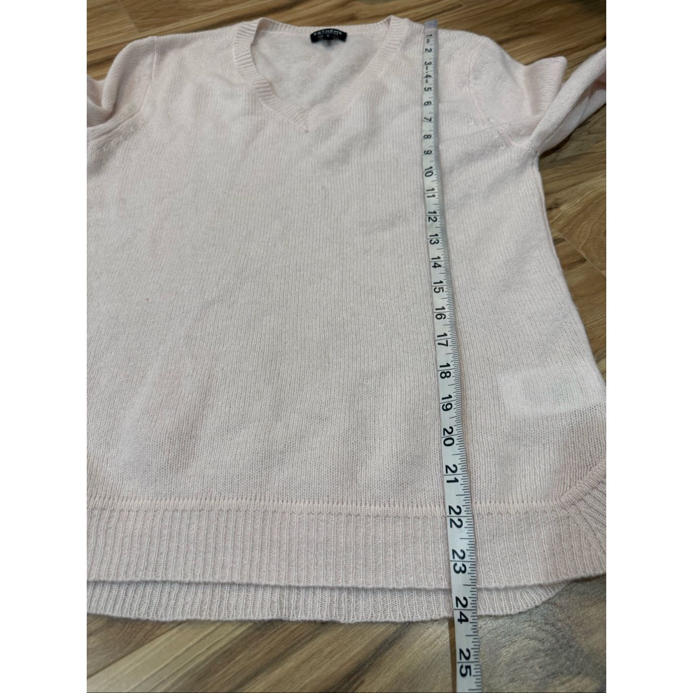 Grand Scheme Estheme V-neck cashmere light pink sweater size Small Size S / US 4 / IT 40 - 7 Thumbnail