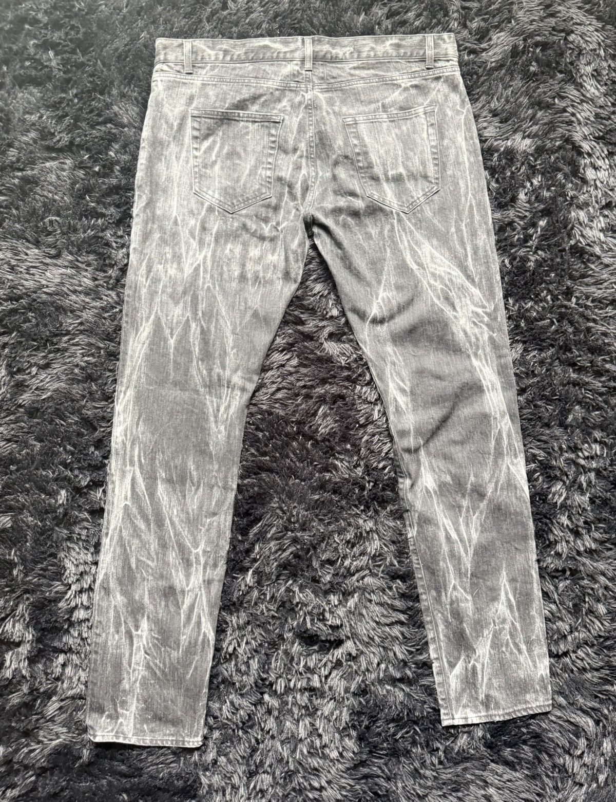 Saint Laurent Paris D02 Marble/Thunder Jeans Spring 2016 Size US 36 / EU 52 - 2 Thumbnail