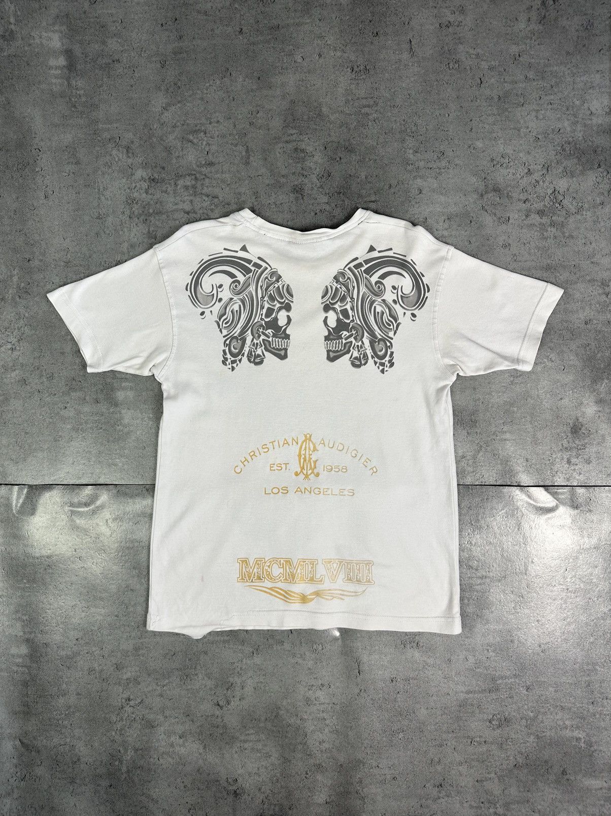 Christian Audigier Christian Audigier T-shirt Y2K swag tattoo Size M / US 6-8 / IT 42-44 - 2 Thumbnail