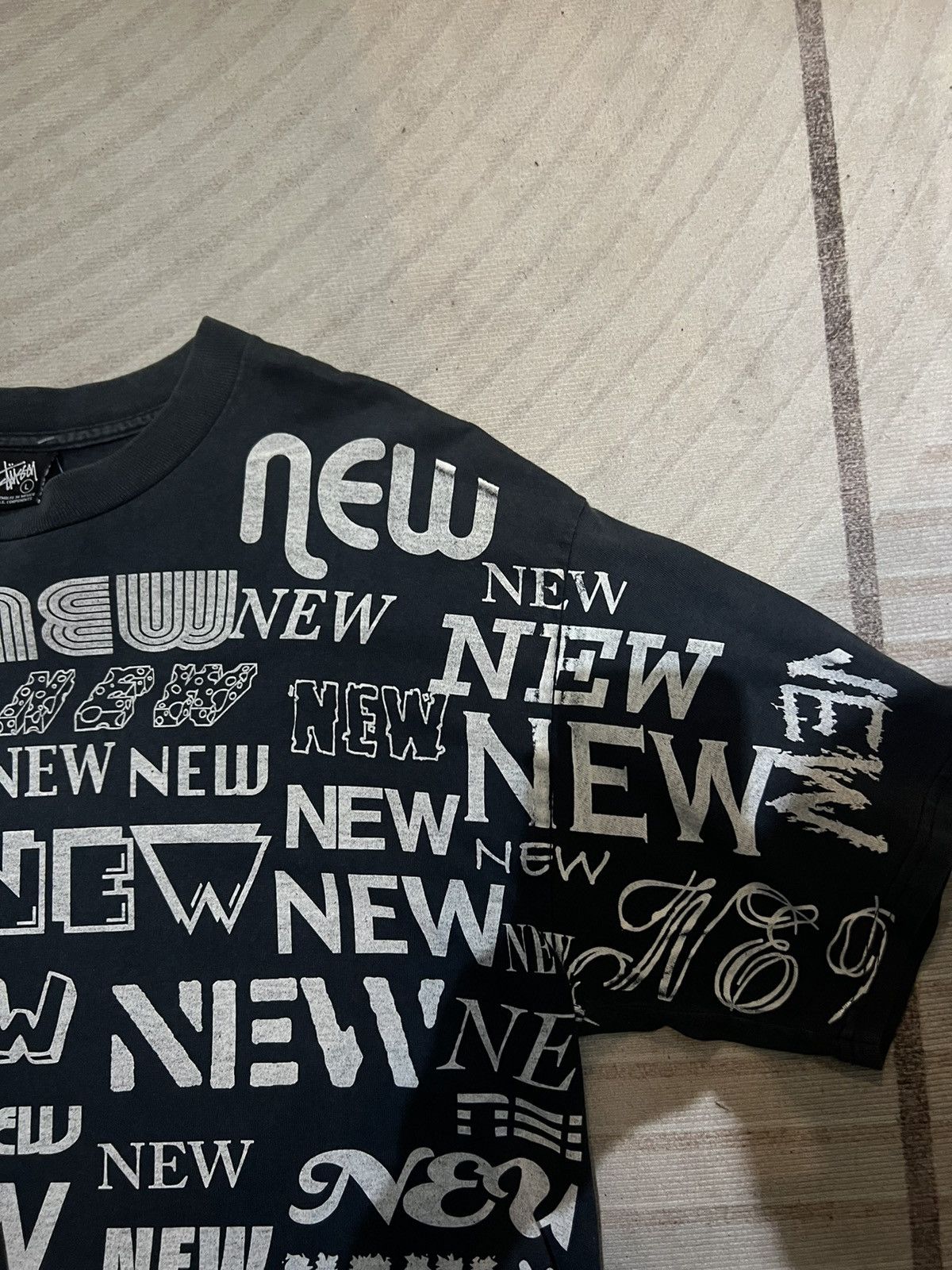 Stussy STUSSY MONOGRAM NEW RARE TEE Y2K Size US L / EU 52-54 / 3 - 2 Thumbnail