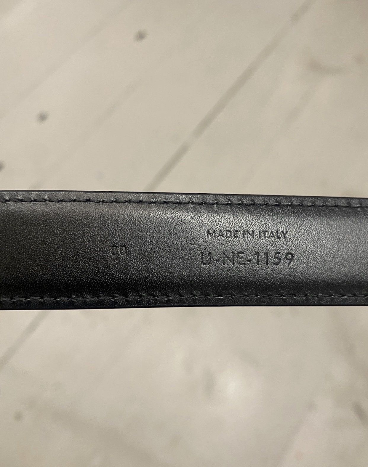 hedi slimane belt