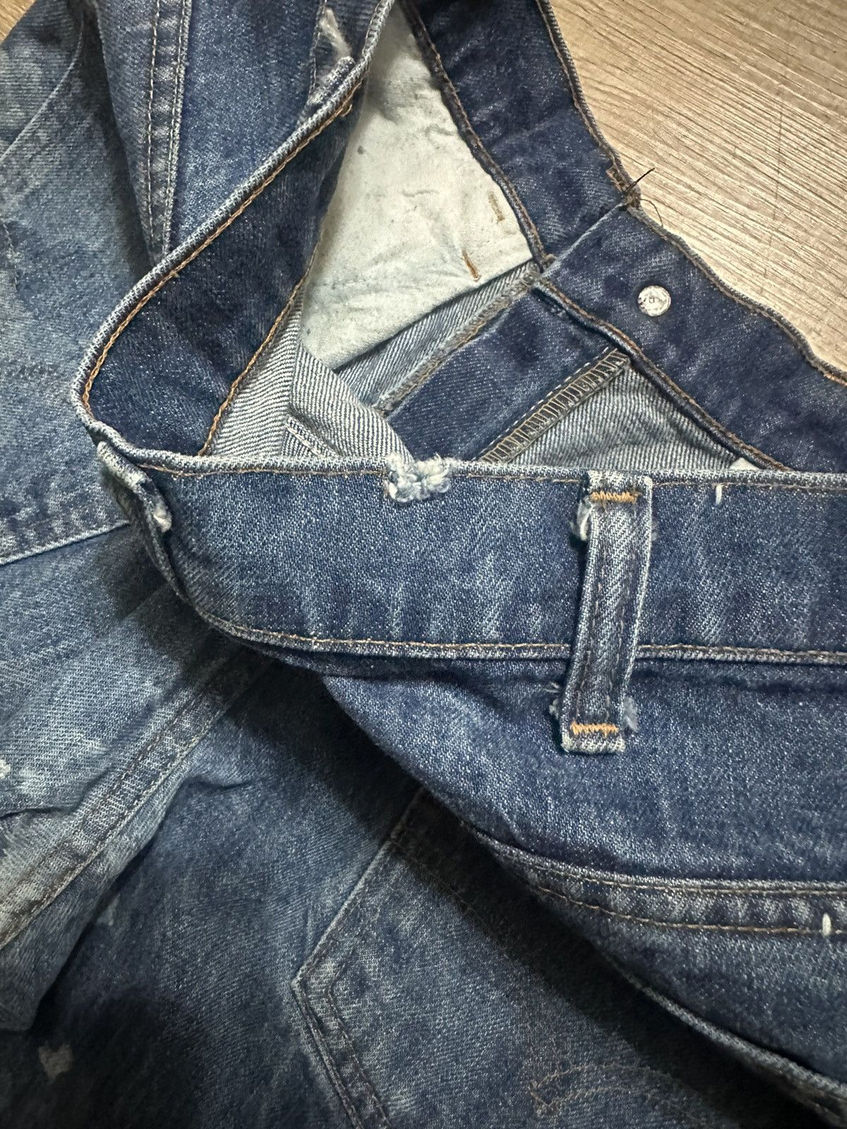 Levi's Vintage Clothing RARE‼️ Vintage 1970s Levi's Orange Tab Big Bell Bottom Flares Size US 31 - 7 Thumbnail