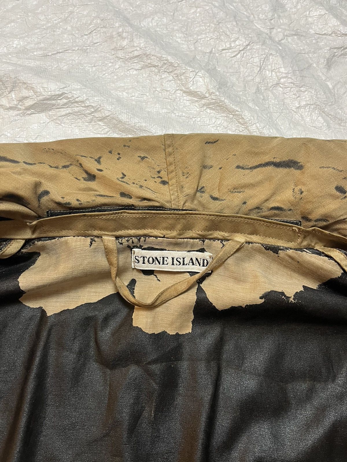 Stone Island Stone Island fw1999 raso gommato jacket Size US XL / EU 56 / 4 - 17 Thumbnail