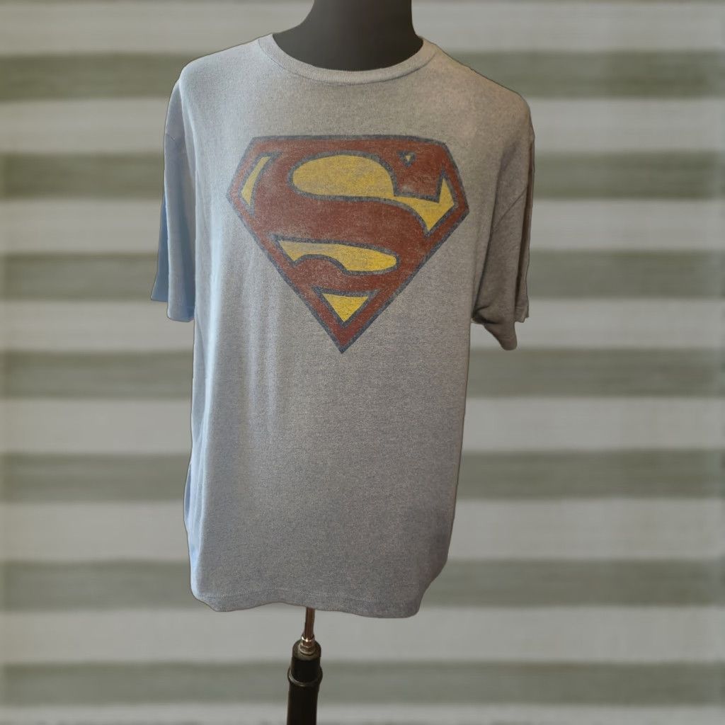 Logo 7 Superman Logo Men’s Blue Short Sleeve T Shirt XL Size US XL / EU 56 / 4 - 1 Thumbnail