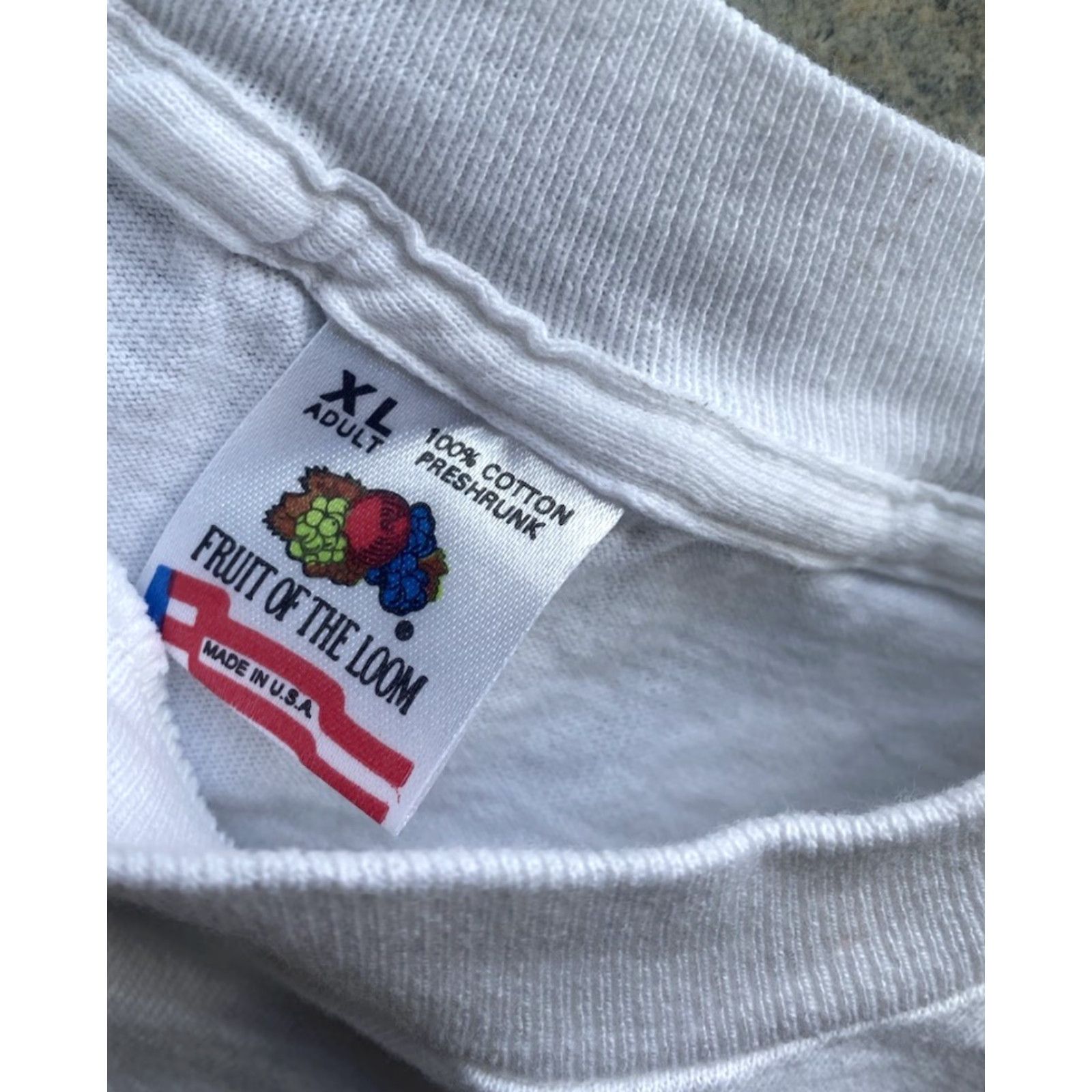 Fruit Of The Loom VINTAGE Marlboro World Championship Racing 1994 Milwaukee Shirt XL White Mens Short Sleeve T-Shirt/Fruit of the Loom Size US XL / EU 56 / 4 - 3 Thumbnail