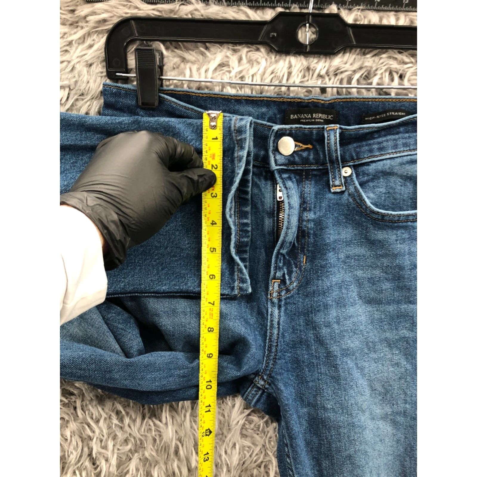Banana Republic Banana Republic Jeans High Rise Straight Size 26 Womens Blue Medium Wash Denim 5-Pocket Size 26" / US 2 / IT 38 - 4 Thumbnail