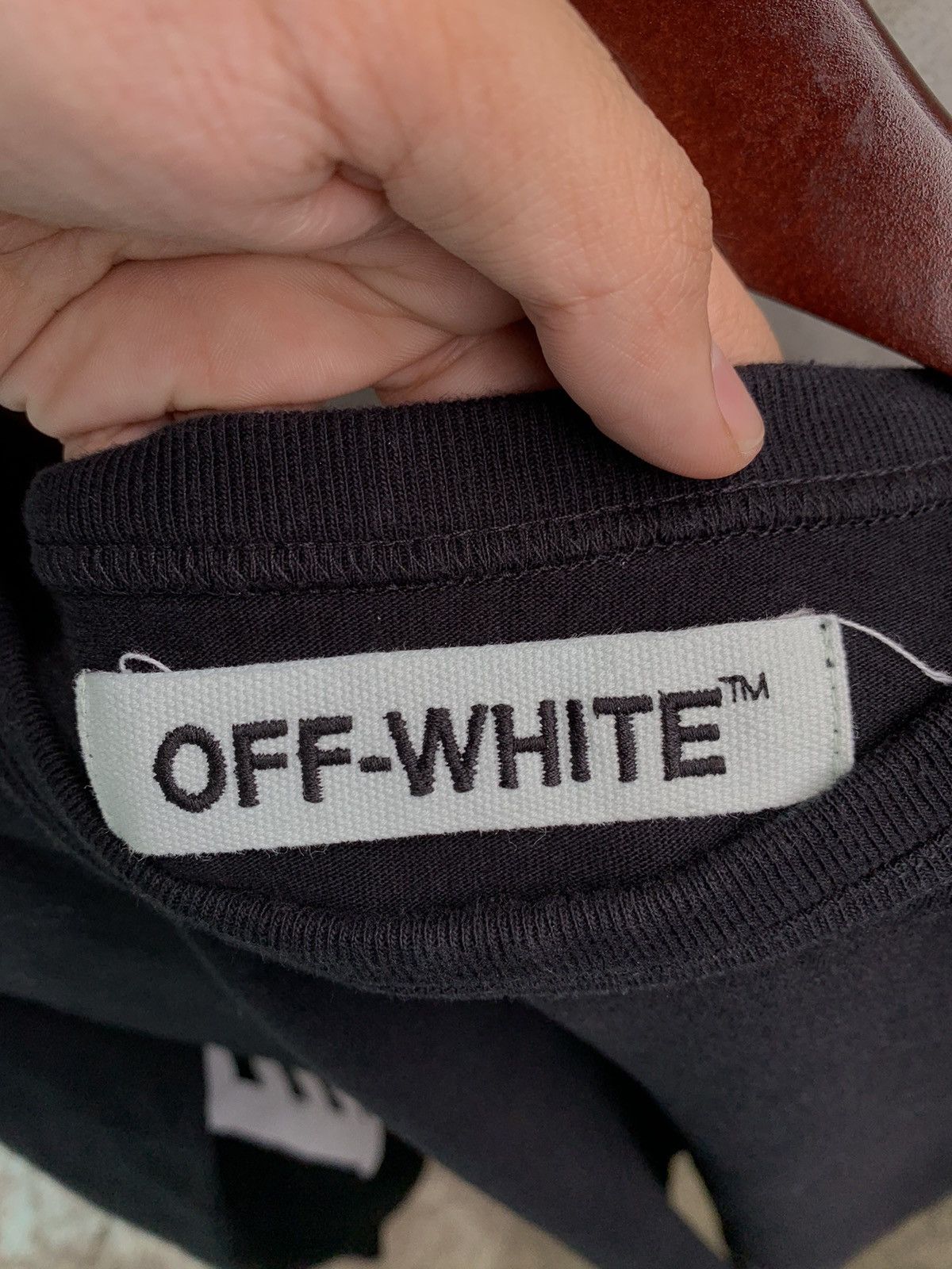 Off-White Brushed Diagonals Long Sleeve Size US XXS / EU 40 - 7 Thumbnail