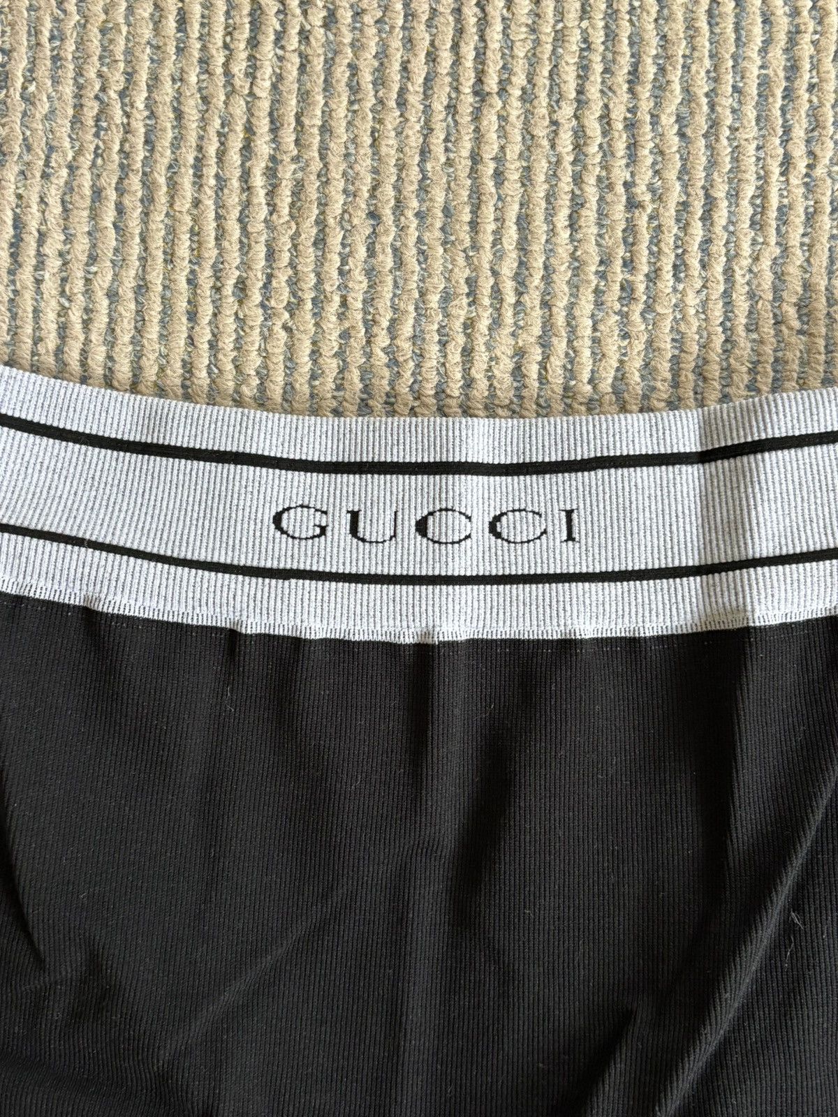 Gucci Grey Logo Tights Size US 30 / EU 46 - 3 Thumbnail